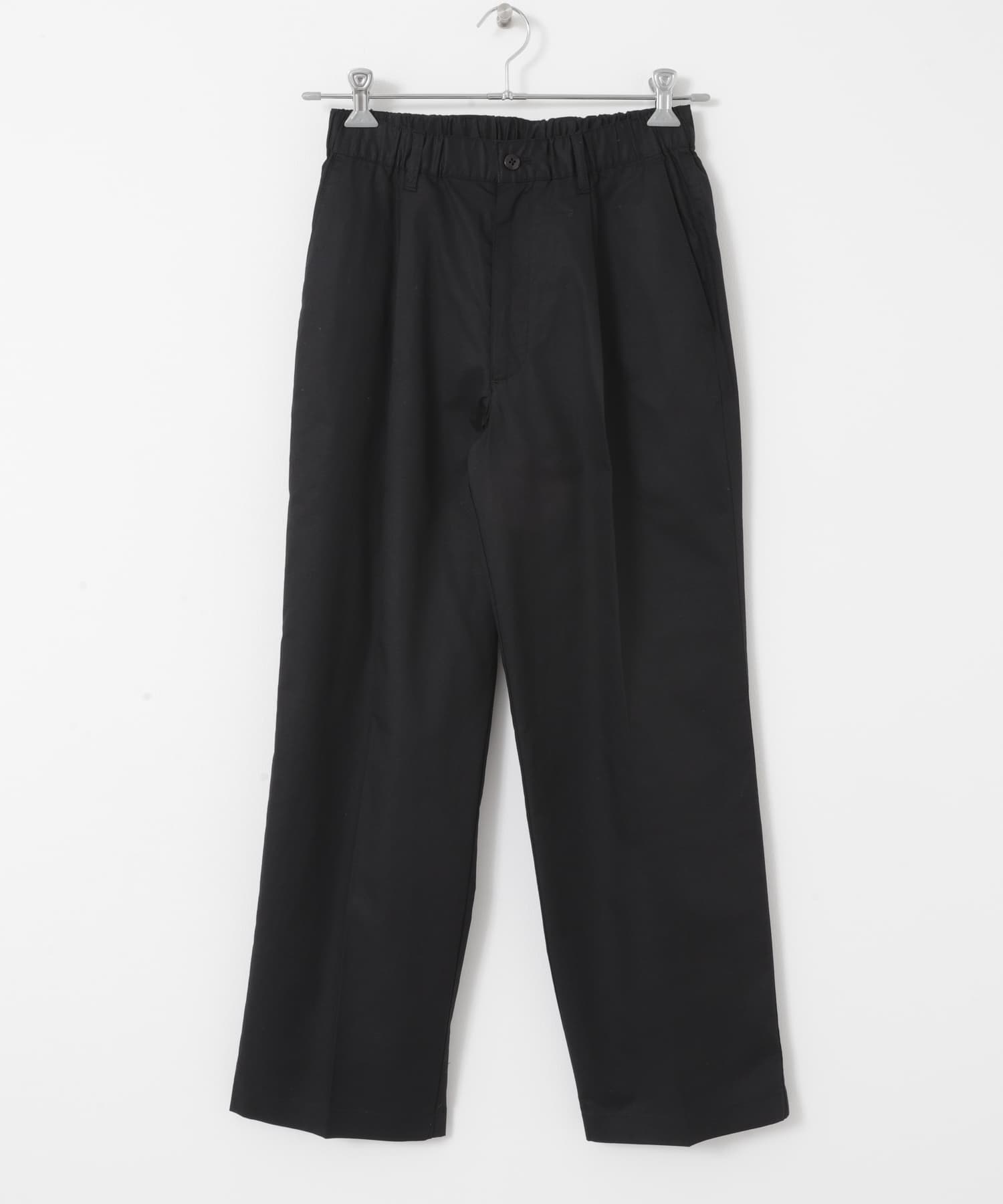 コットンリネンマーセライズライトチノトラウザー D.NAVY M