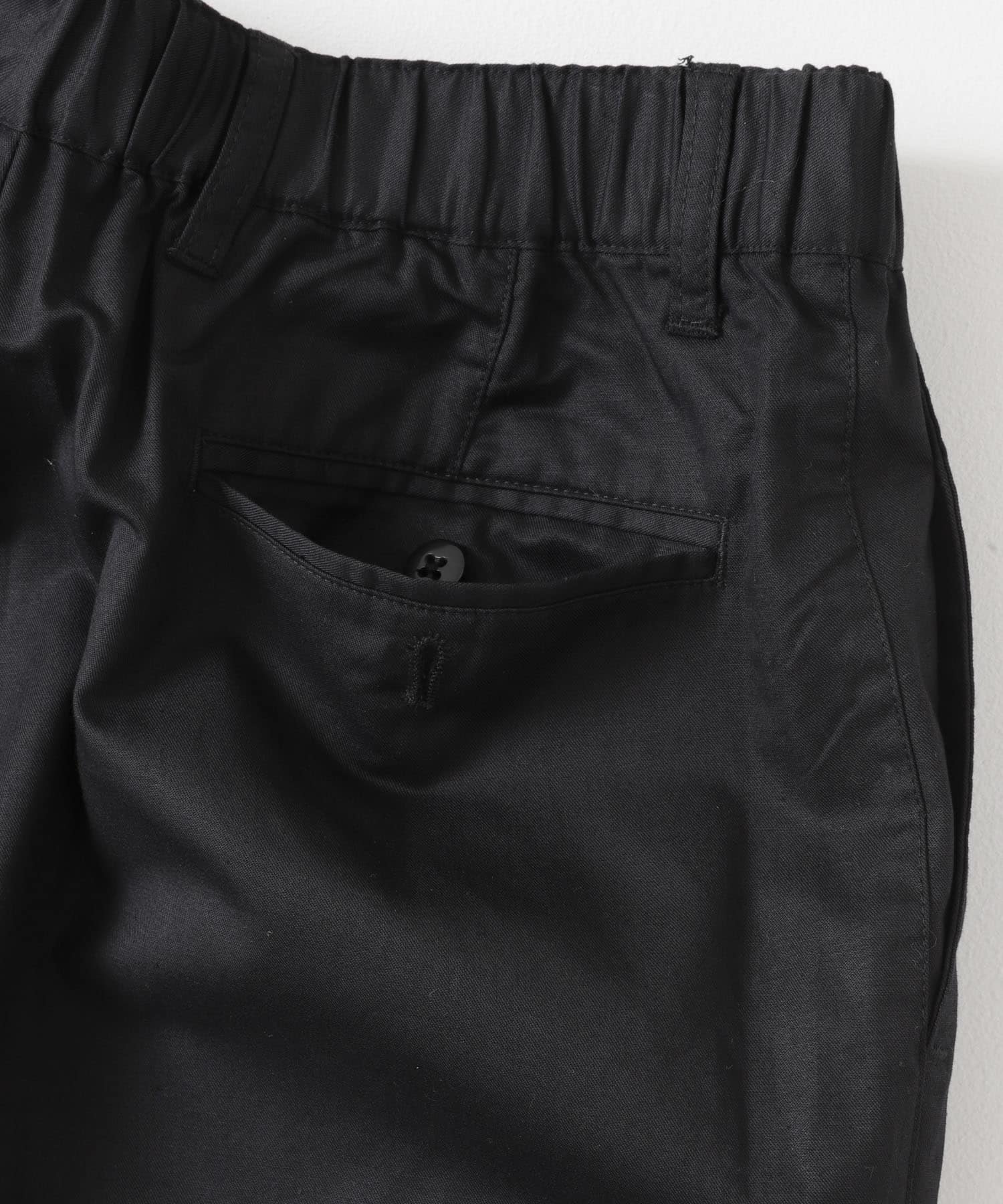 コットンリネンマーセライズライトチノトラウザー D.NAVY M