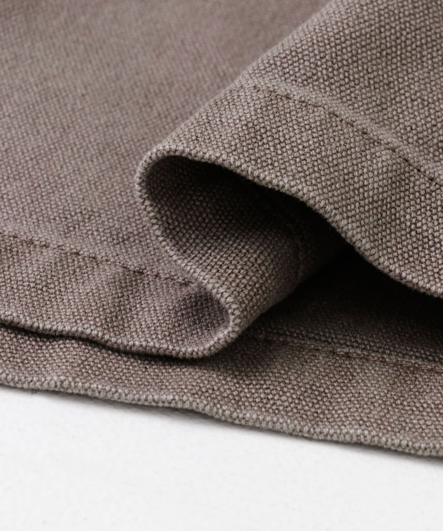 ガーメントダイダックワイドショーツ BROWN M