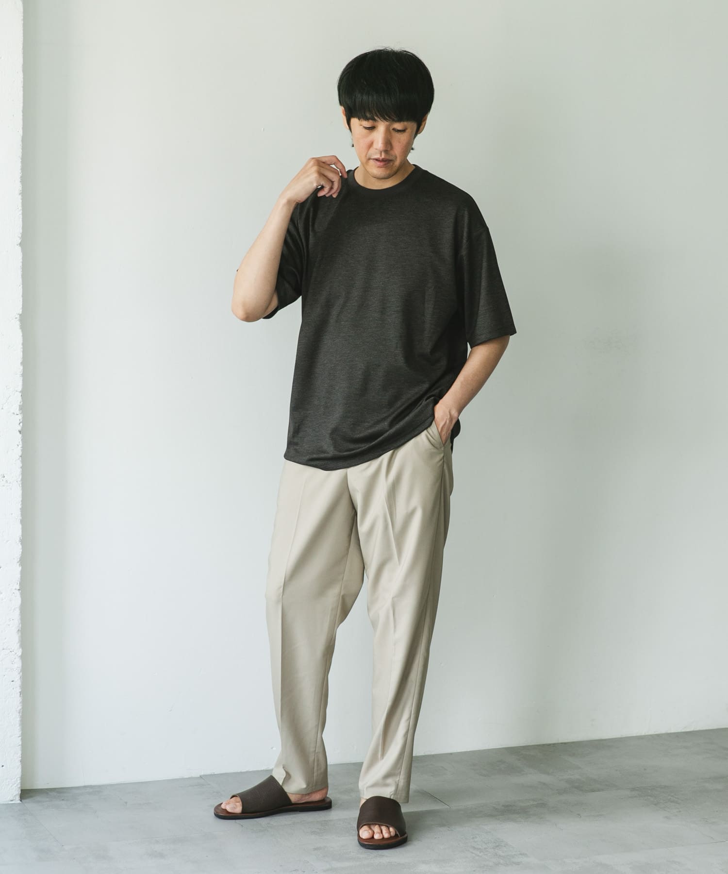 身長：172cm サイズ：L
