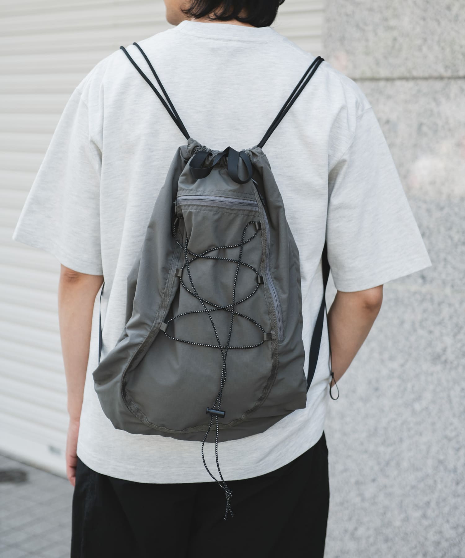 ナップサック CHARCOAL -