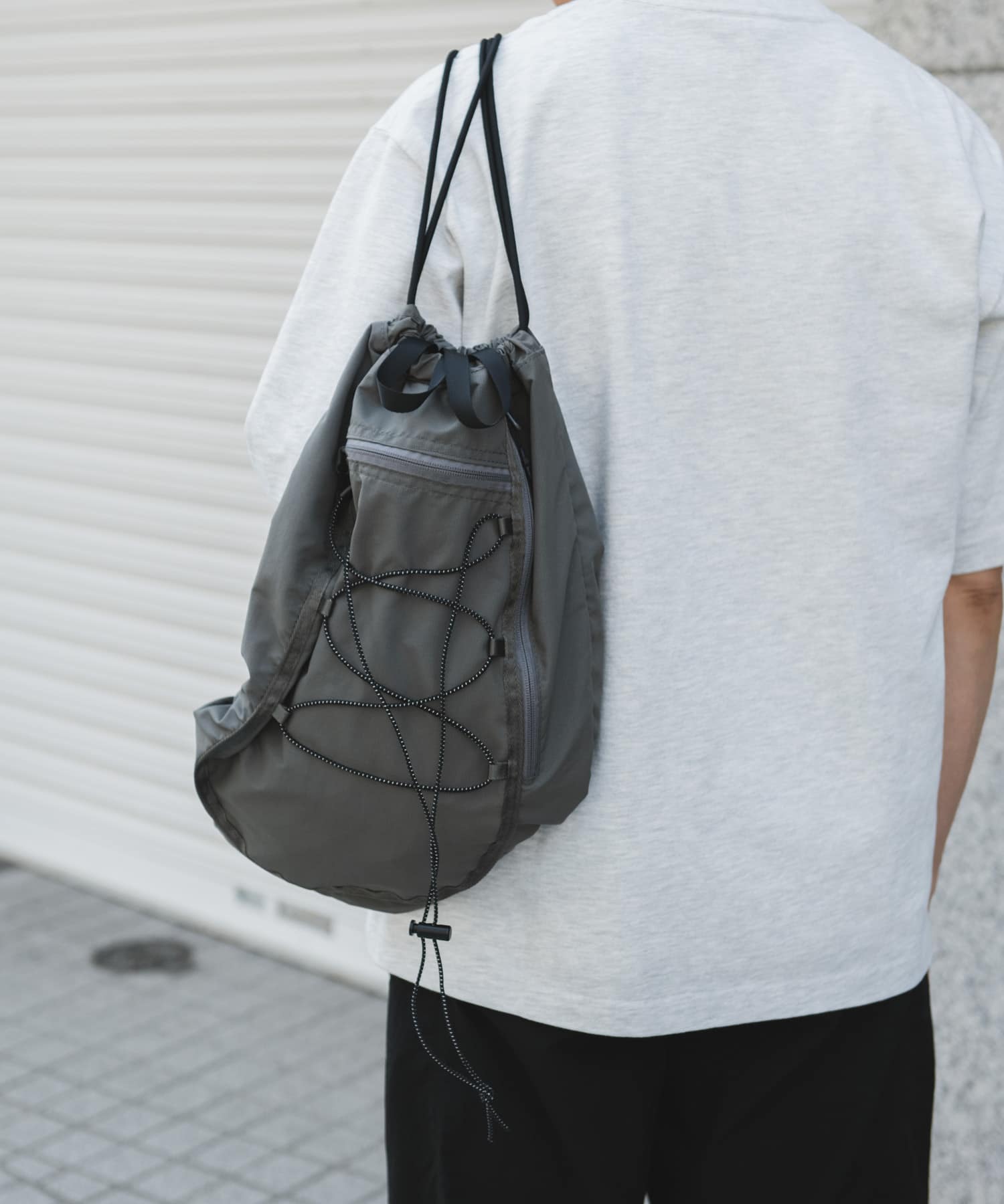 ナップサック CHARCOAL -