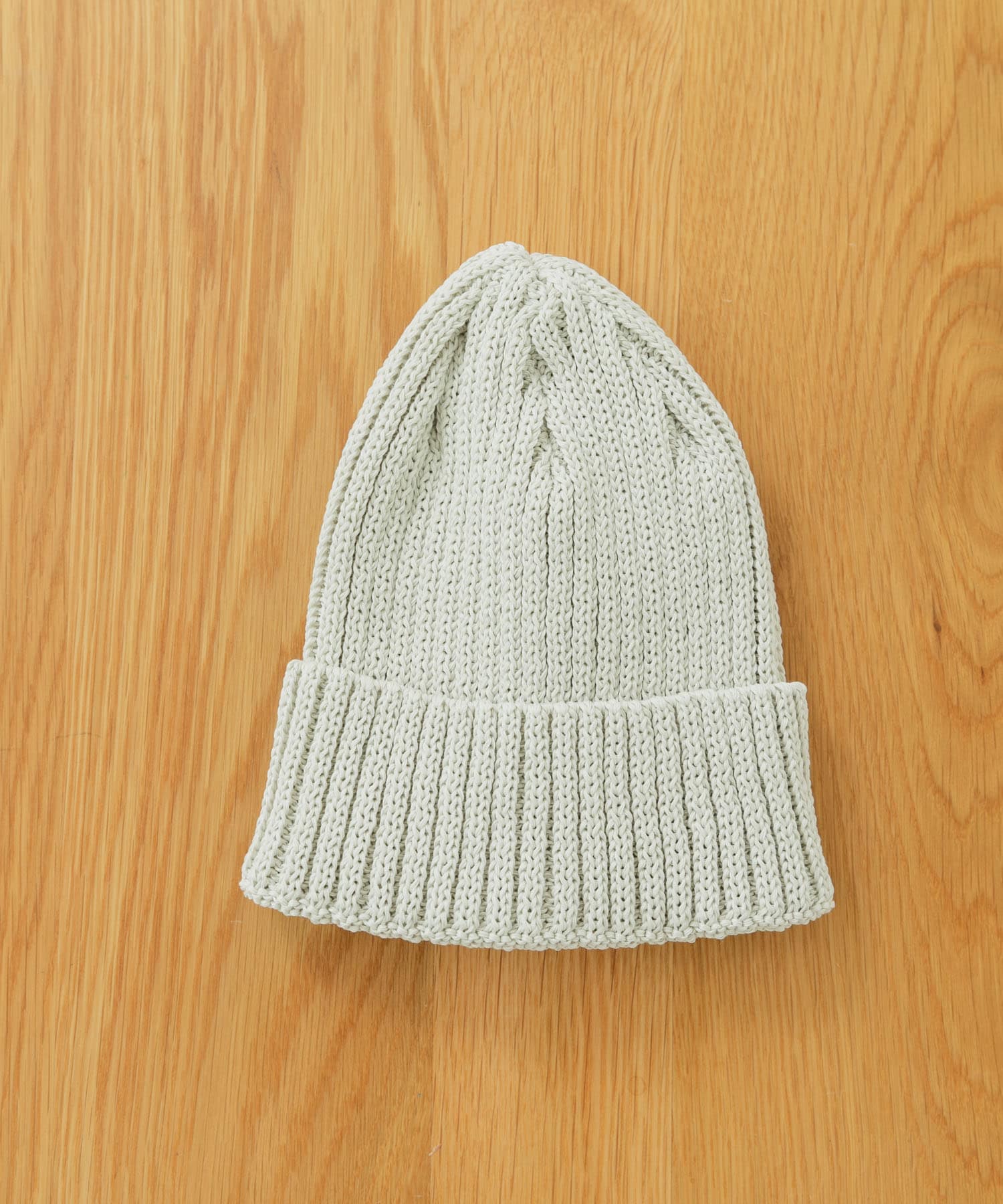 ストローヤーンニットキャップ