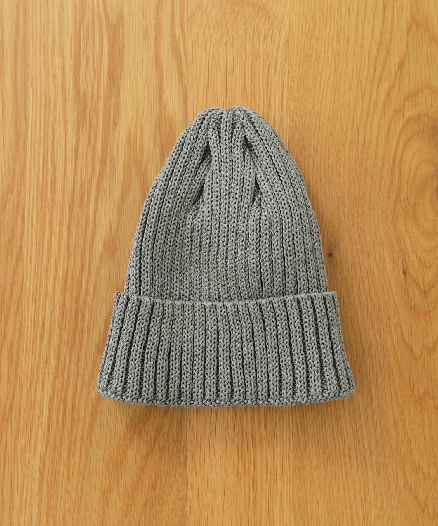 ストローヤーンニットキャップ GRAY -