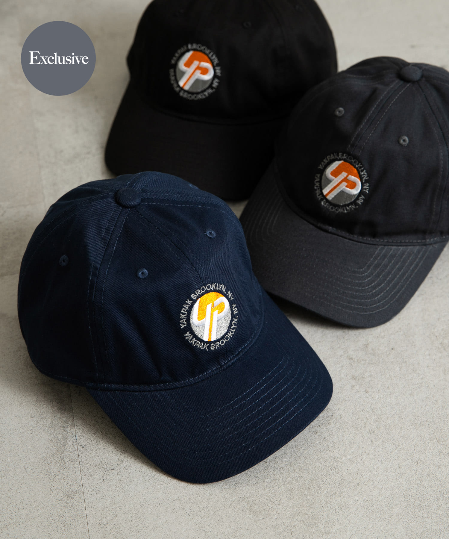 『別注』YAKPAK×DOORS　ロゴCAP NAVY -