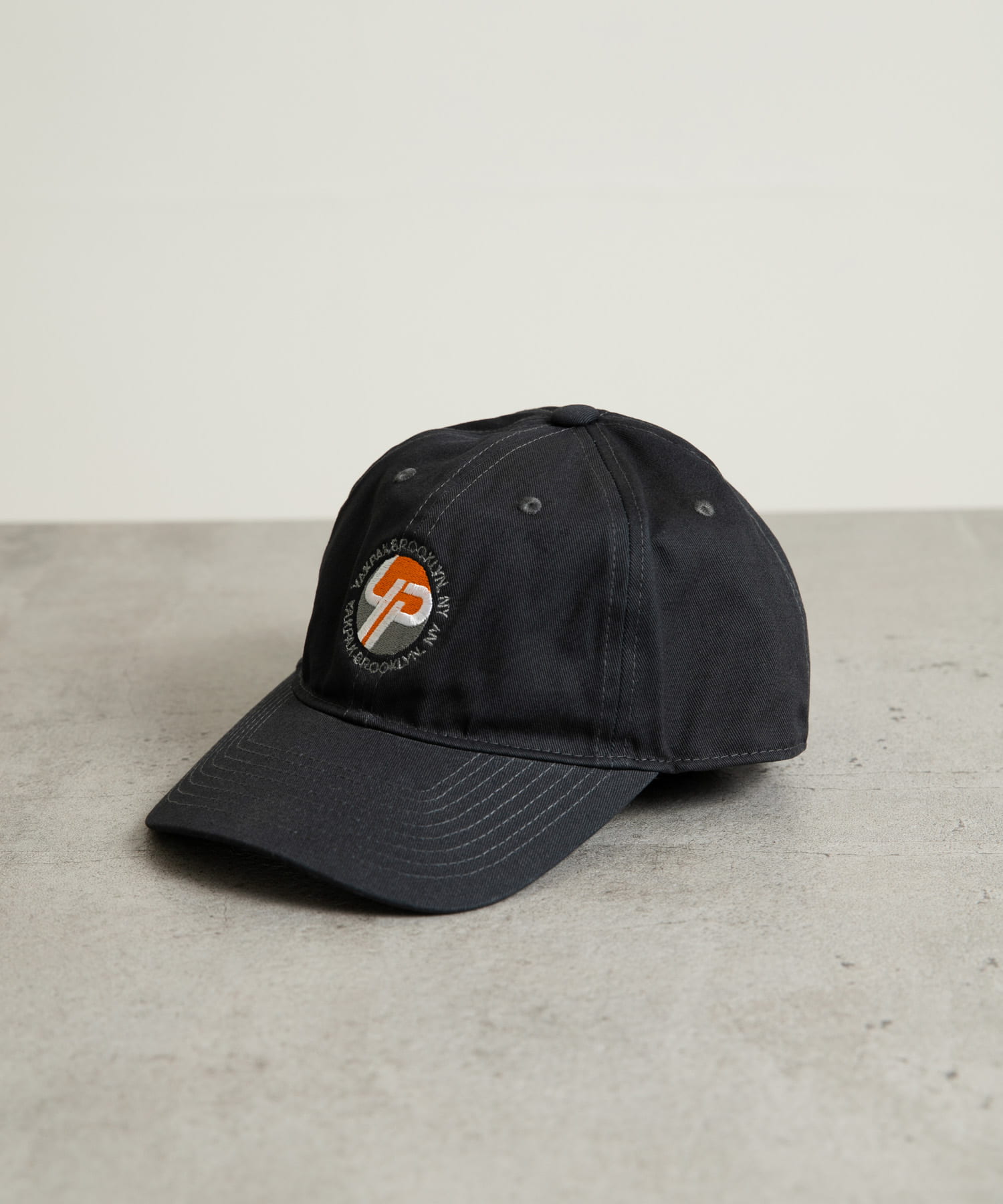 『別注』YAKPAK×DOORS　ロゴCAP CHARCOAL -