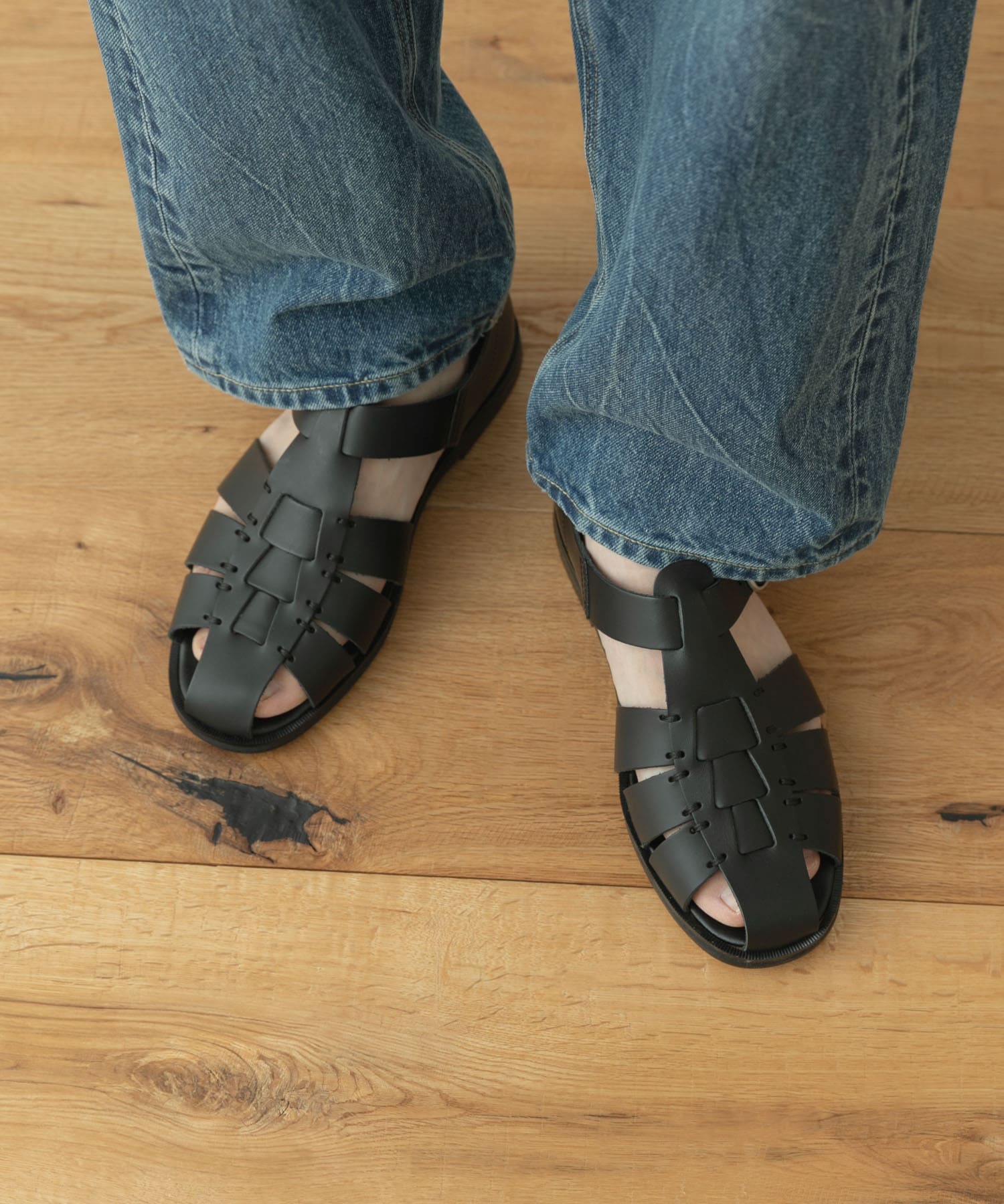 Made in Japan グルカサンダル BLACK M