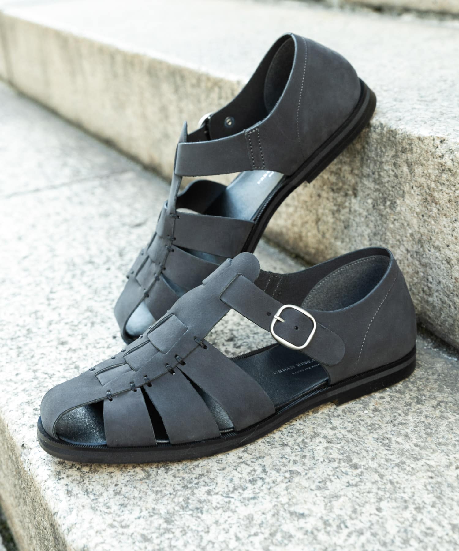 Made in Japan グルカサンダル CHARCOAL M
