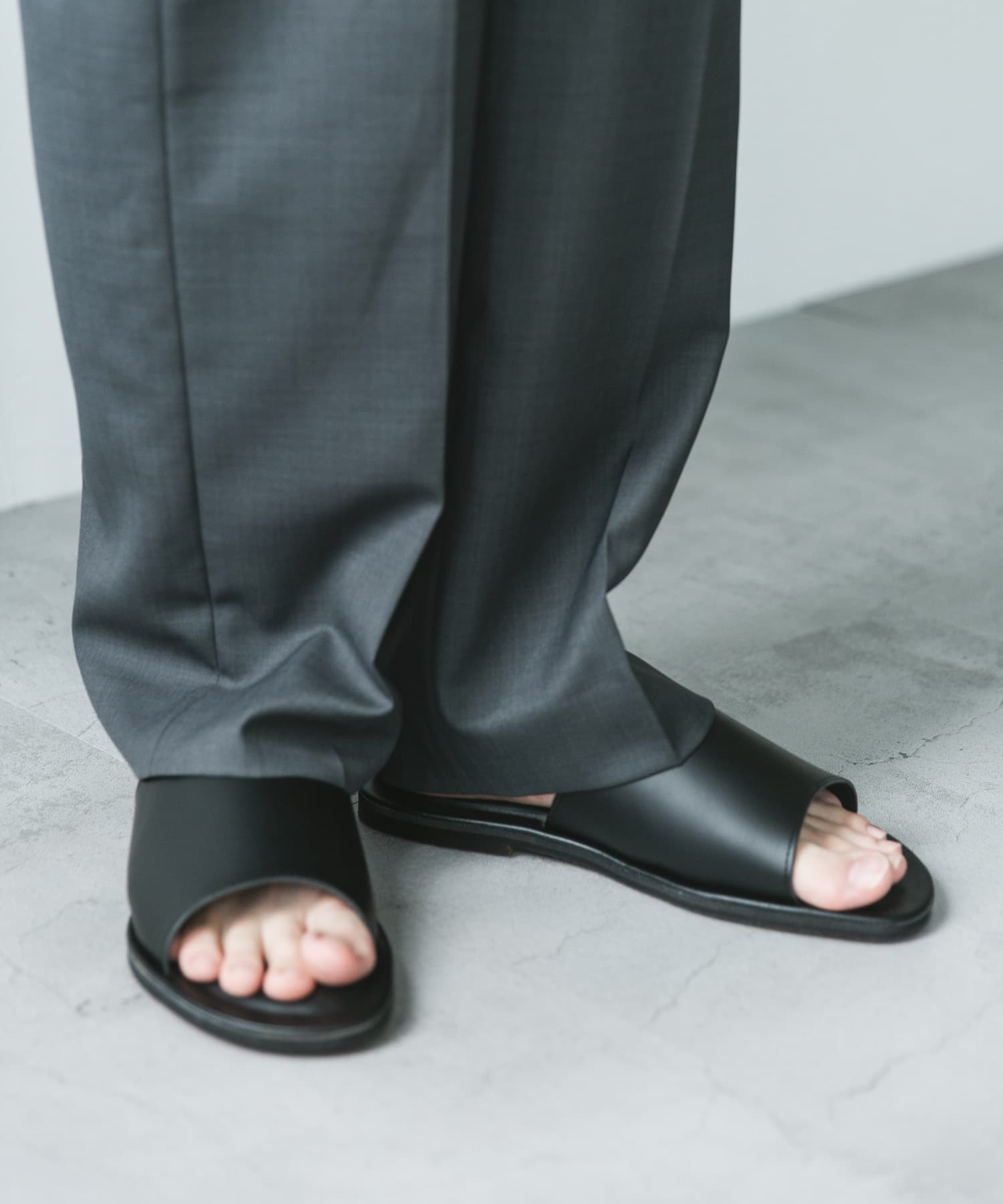 Made in Japan カバーサンダル BLACK M