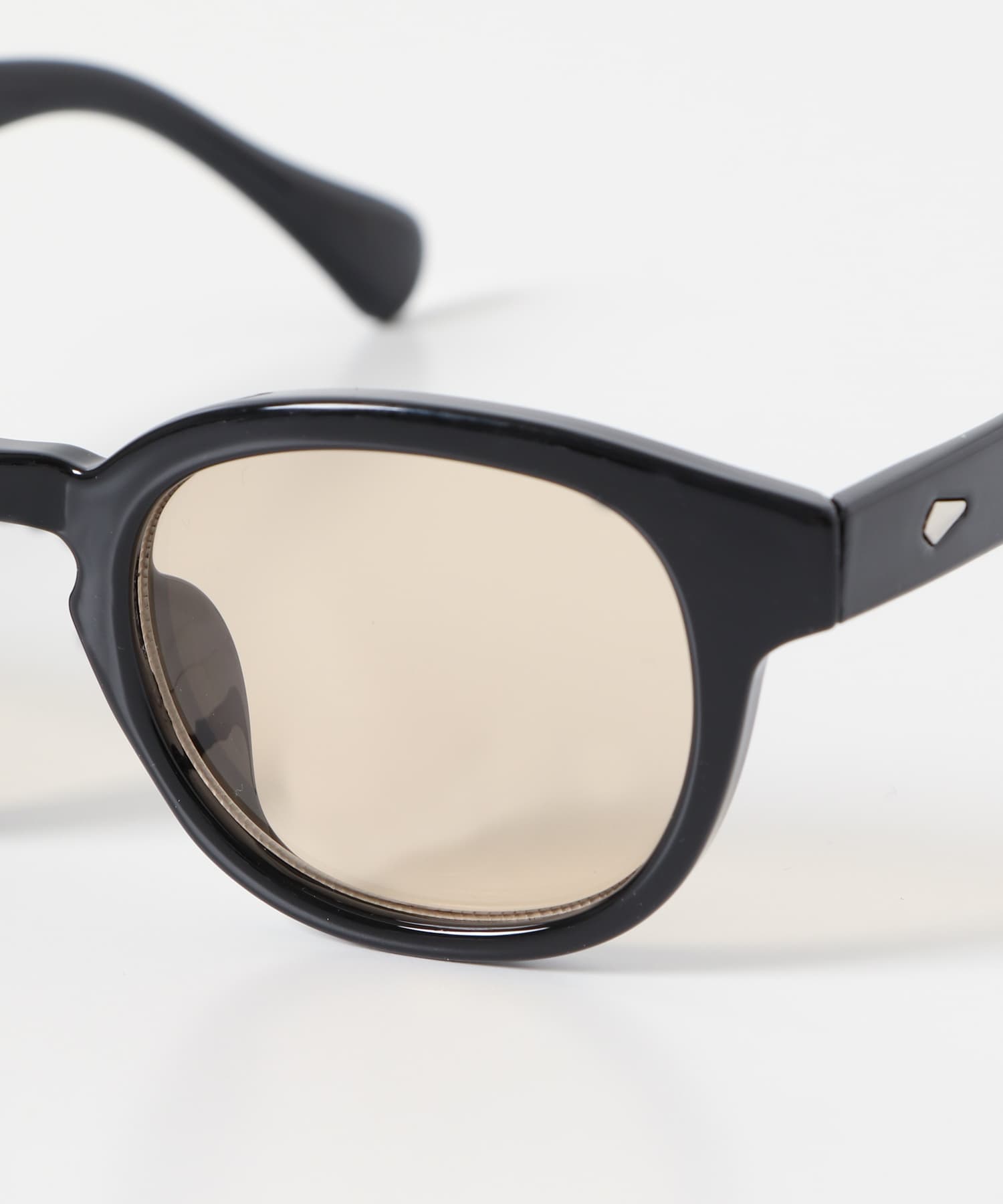 ウェリントンサングラス BLK/BROWN -