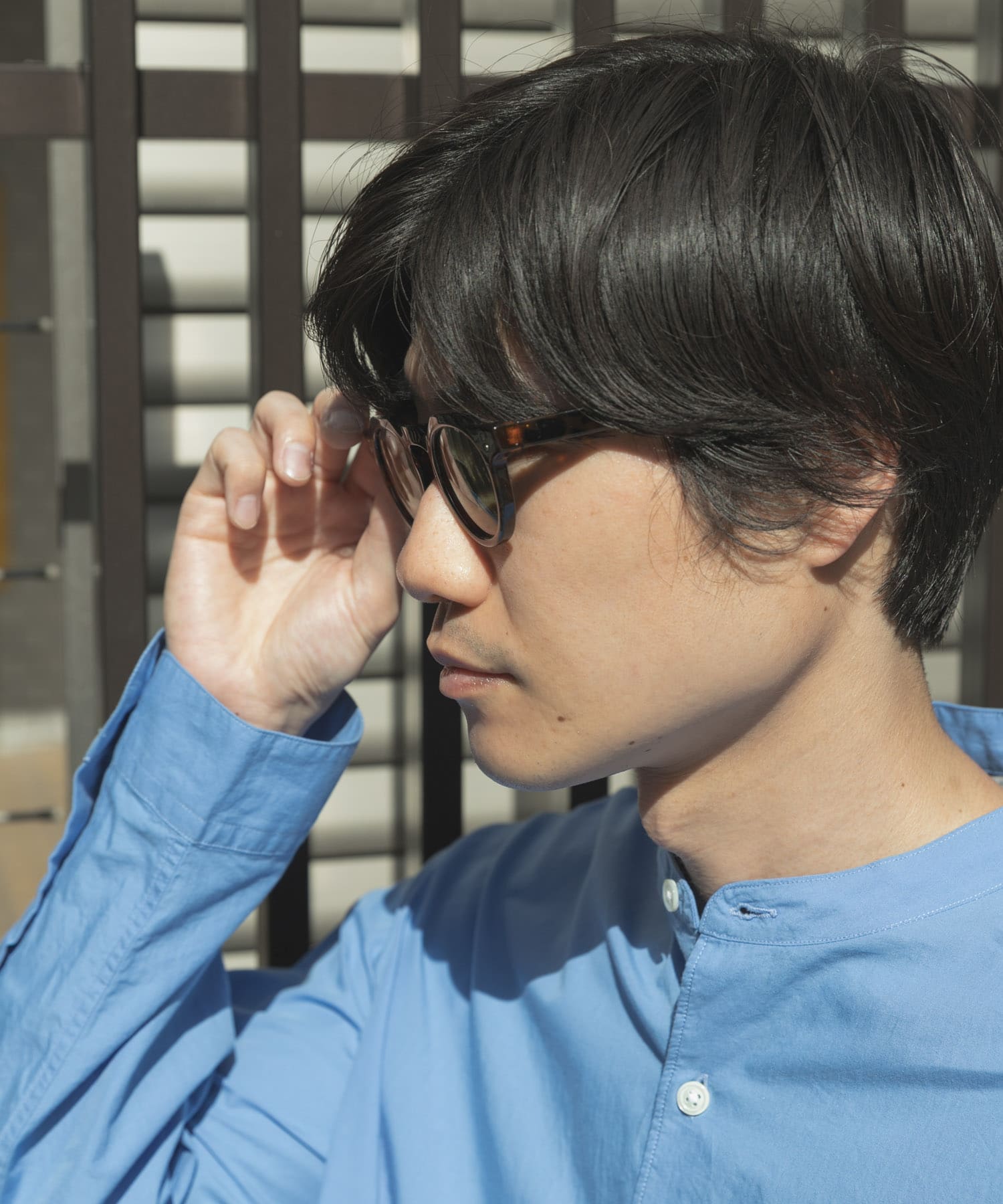 クラウンパントサングラス DEMI/GRN -