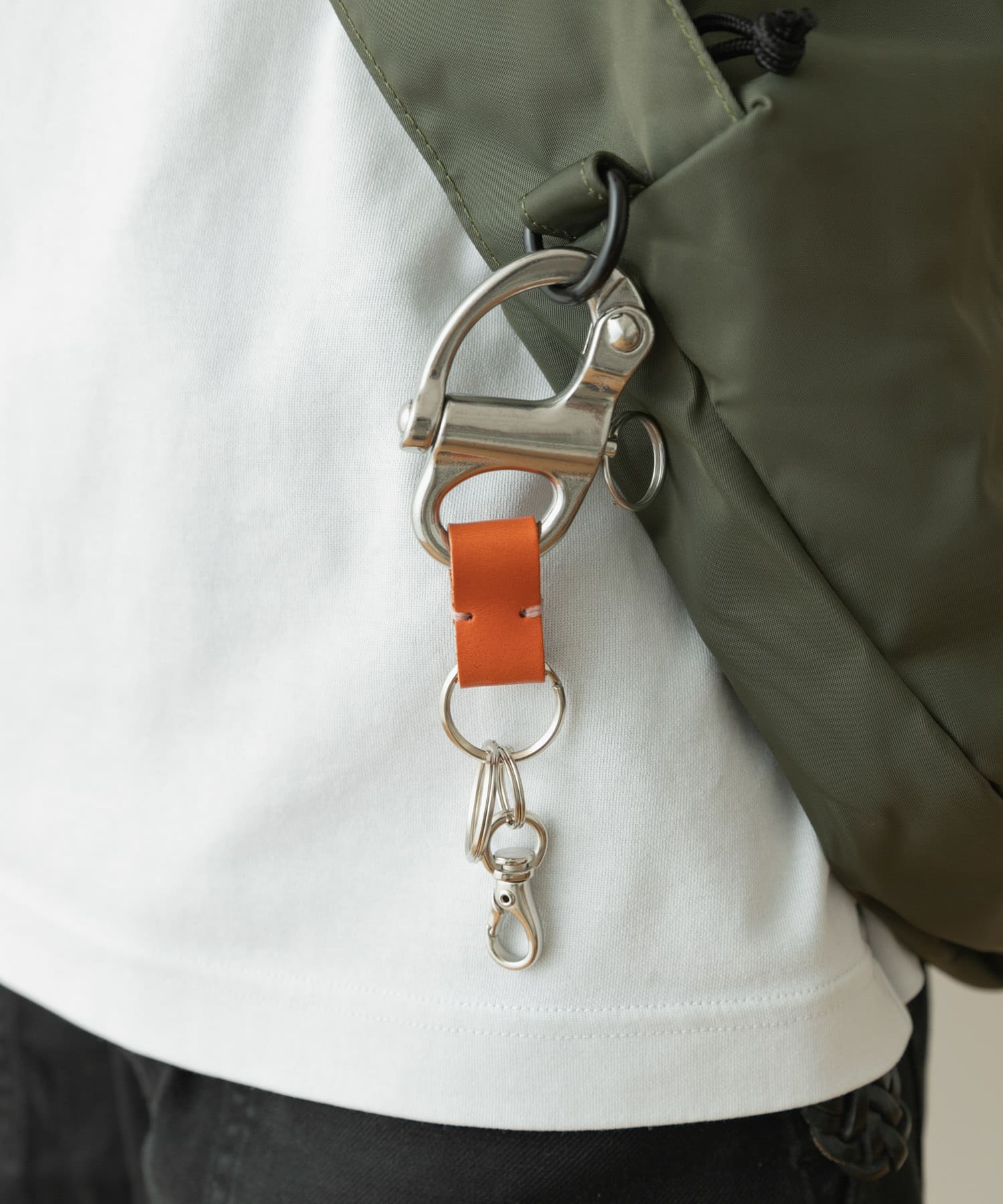 コンビレザーヨットナスキーリング ORANGE -