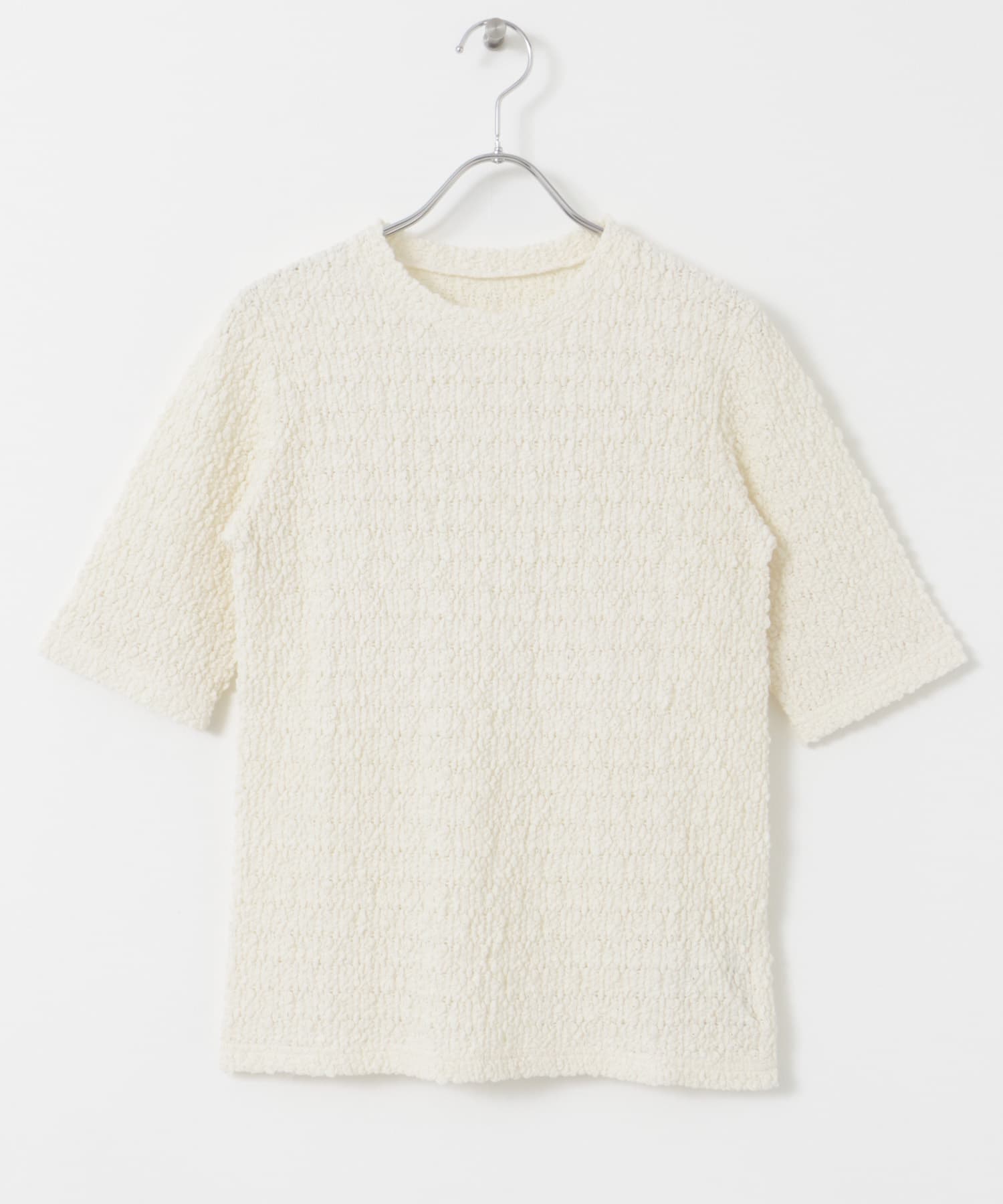 ポコポコレース5分袖Tシャツ OFF M