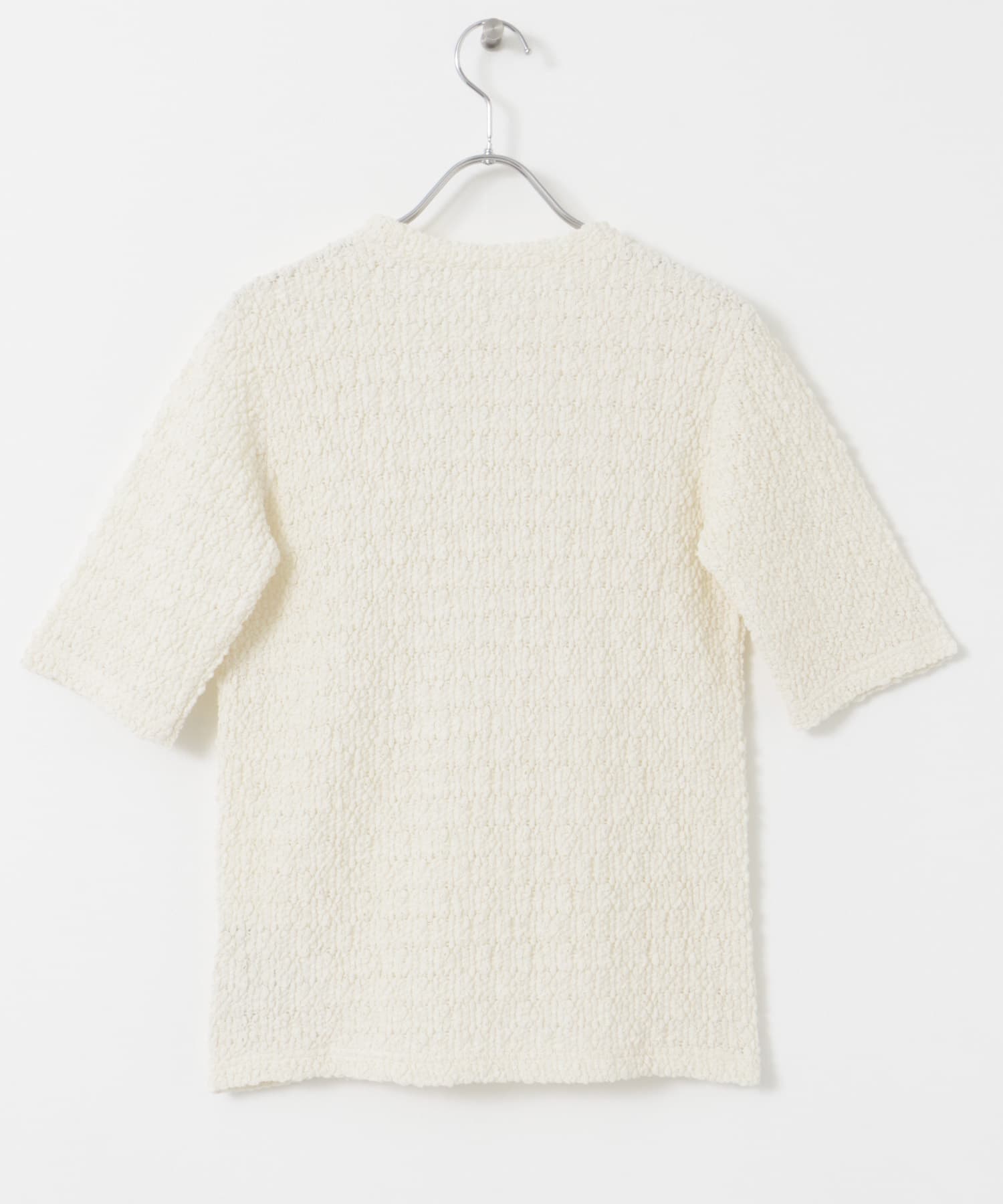 ポコポコレース5分袖Tシャツ OFF M