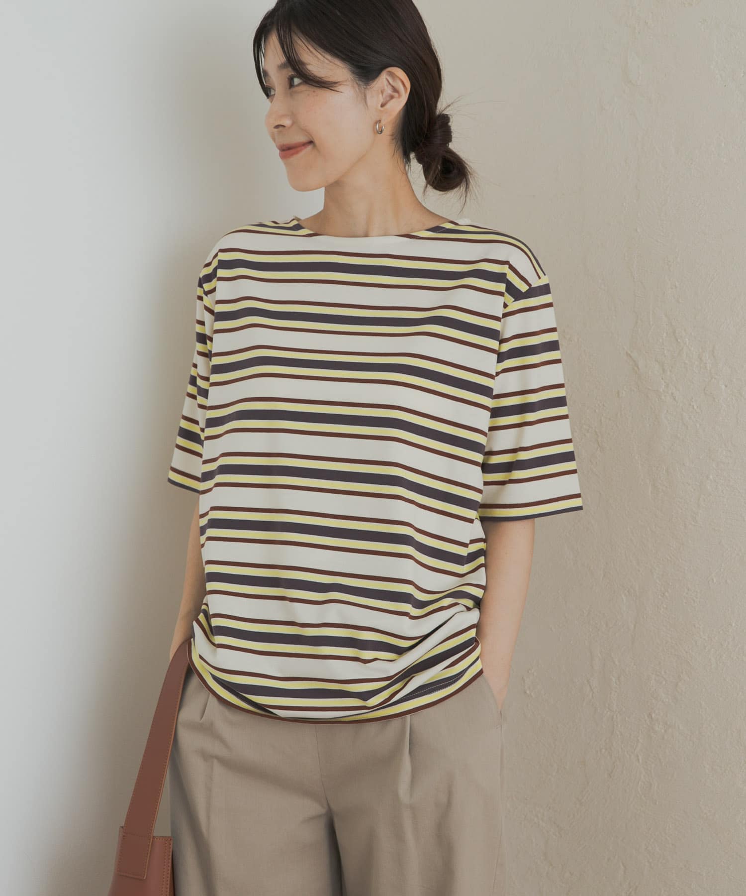 マルチボーダーTシャツ