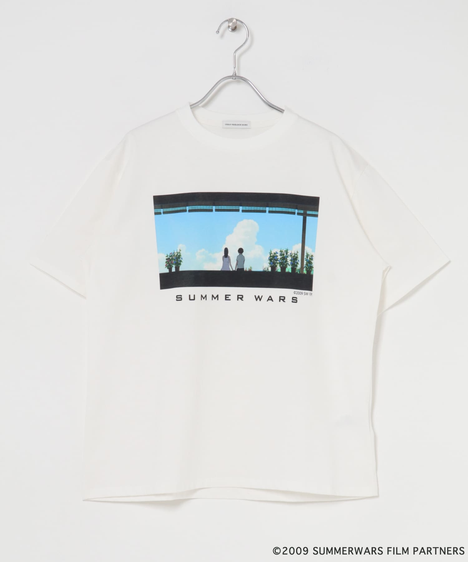 アニメーション映画「サマーウォーズ」プリントTシャツ WHITE① M
