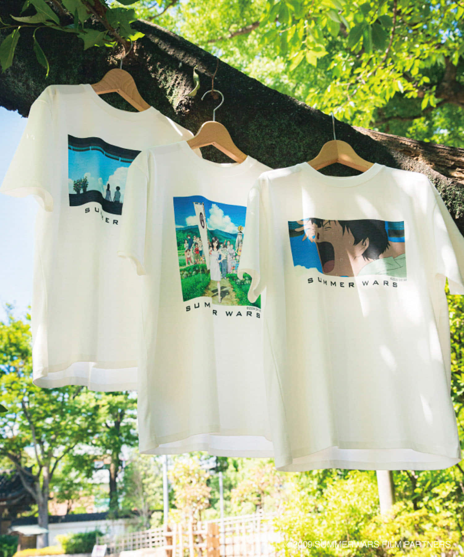 アニメーション映画「サマーウォーズ」プリントTシャツ WHITE② M