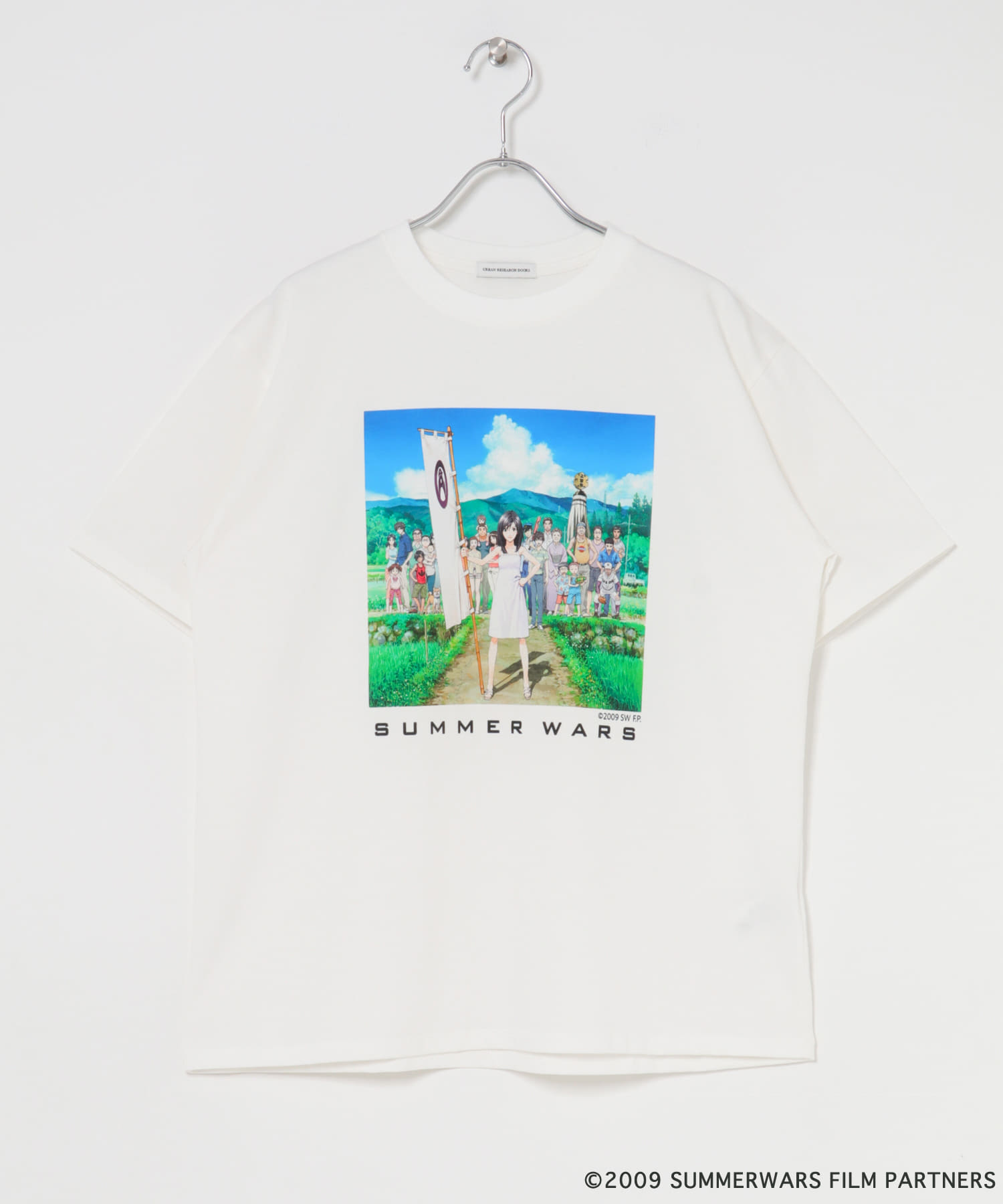 アニメーション映画「サマーウォーズ」プリントTシャツ WHITE② M