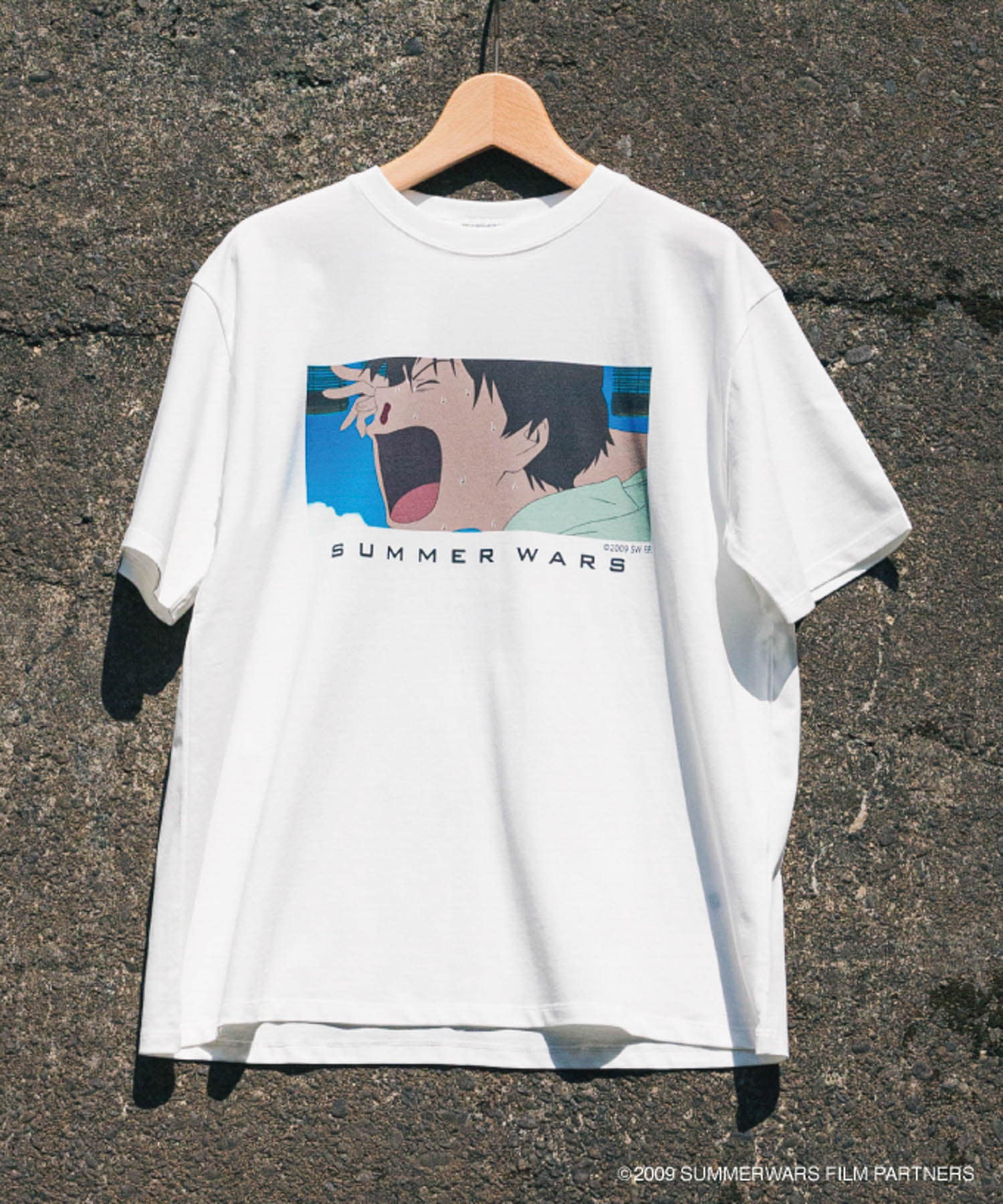 アニメーション映画「サマーウォーズ」プリントTシャツ WHITE③ M