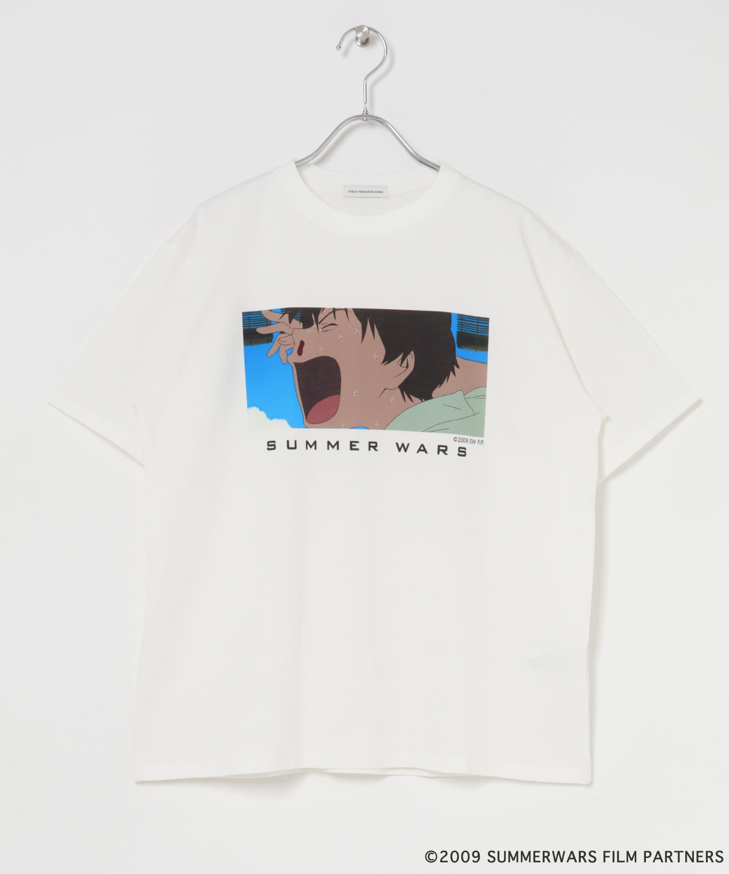 アニメーション映画「サマーウォーズ」プリントTシャツ WHITE③ M