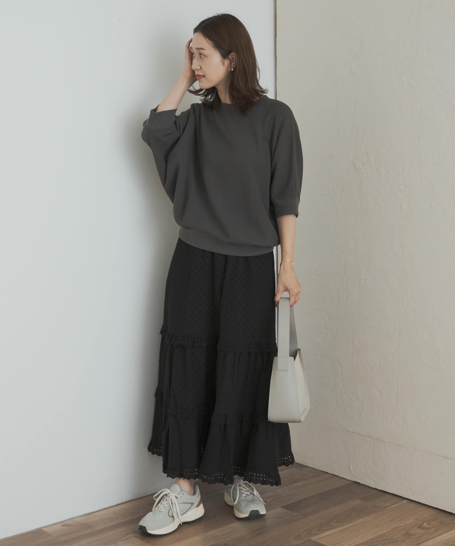 タックフライスワイドTシャツ(M APRICOT): トップス｜URBAN RESEARCH