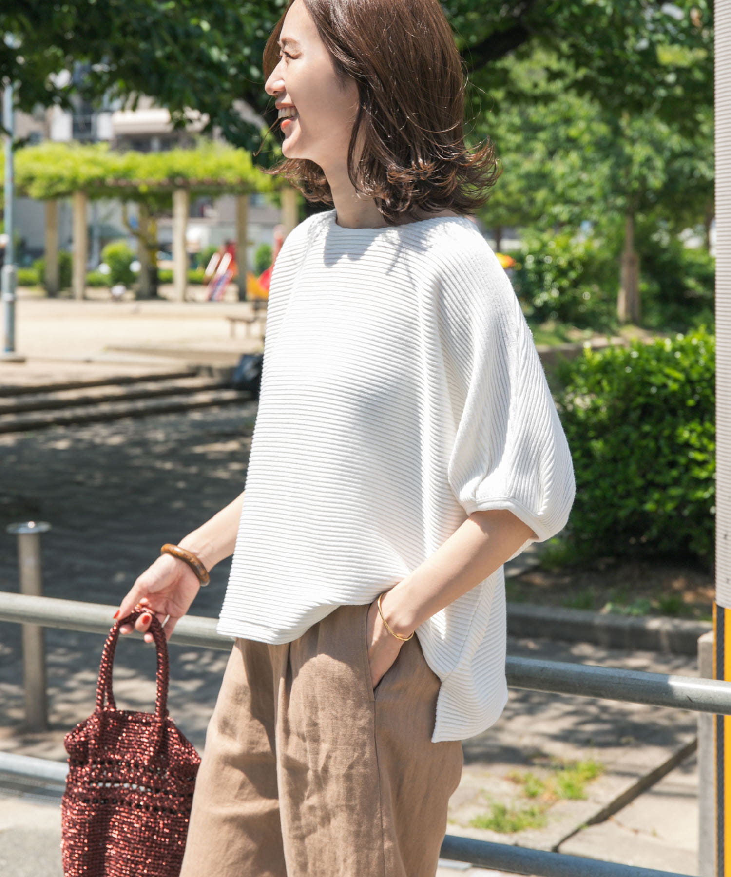 身長：168cm サイズ：M