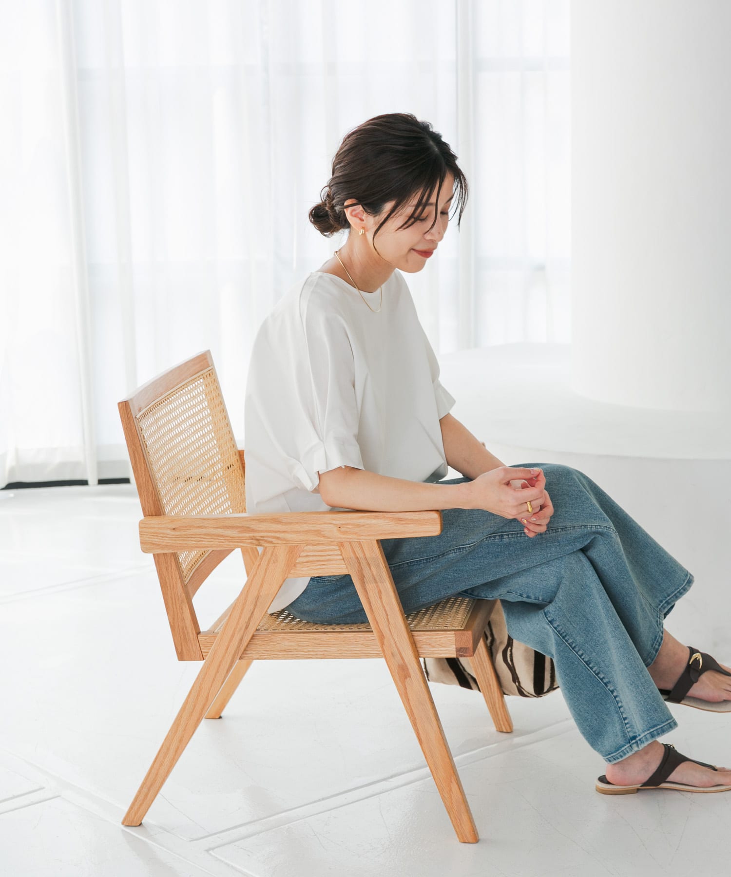 身長：162cm サイズ：M