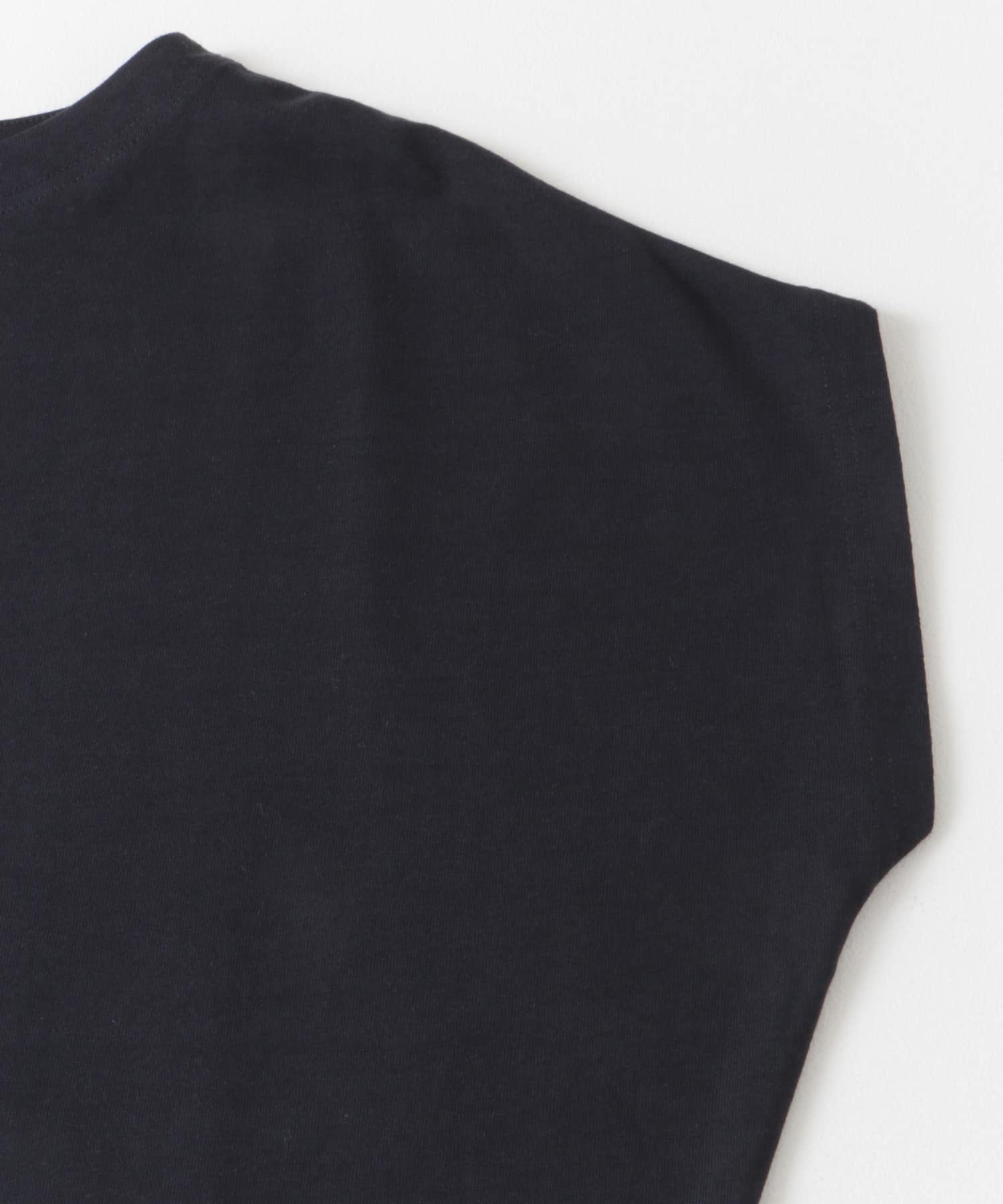 ドライコットンボートネックプルオーバー NAVY M