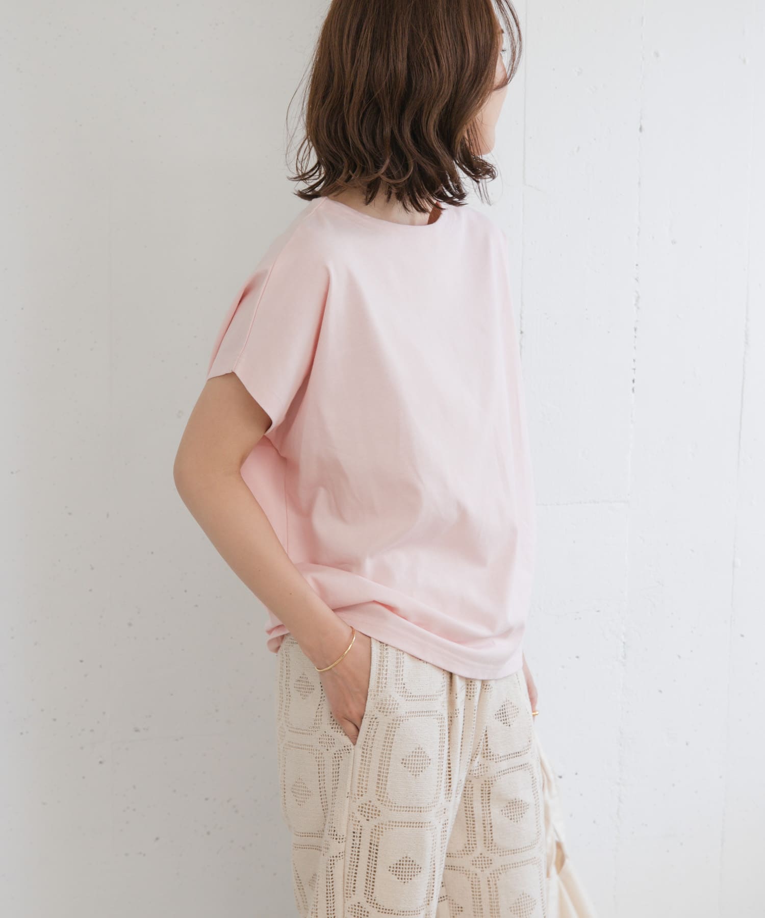 ドライコットンボートネックプルオーバー(M MINT): トップス｜URBAN