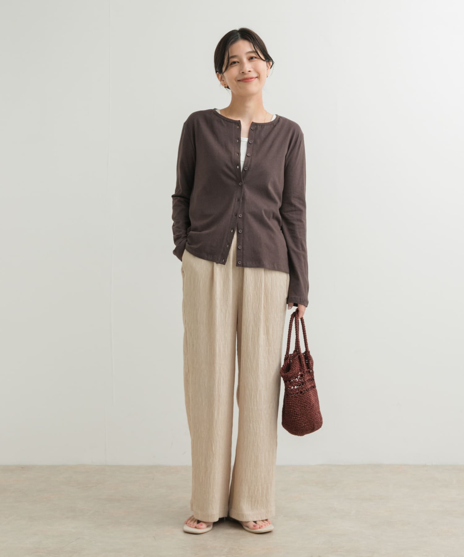 身長：162cm サイズ：M