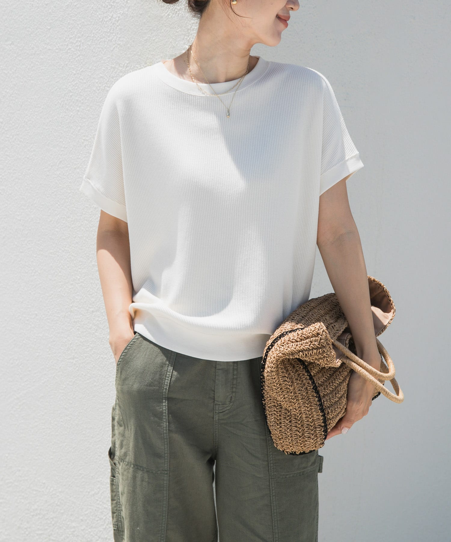 タックフライスフレンチTシャツ(M NATURAL): トップス｜URBAN RESEARCH