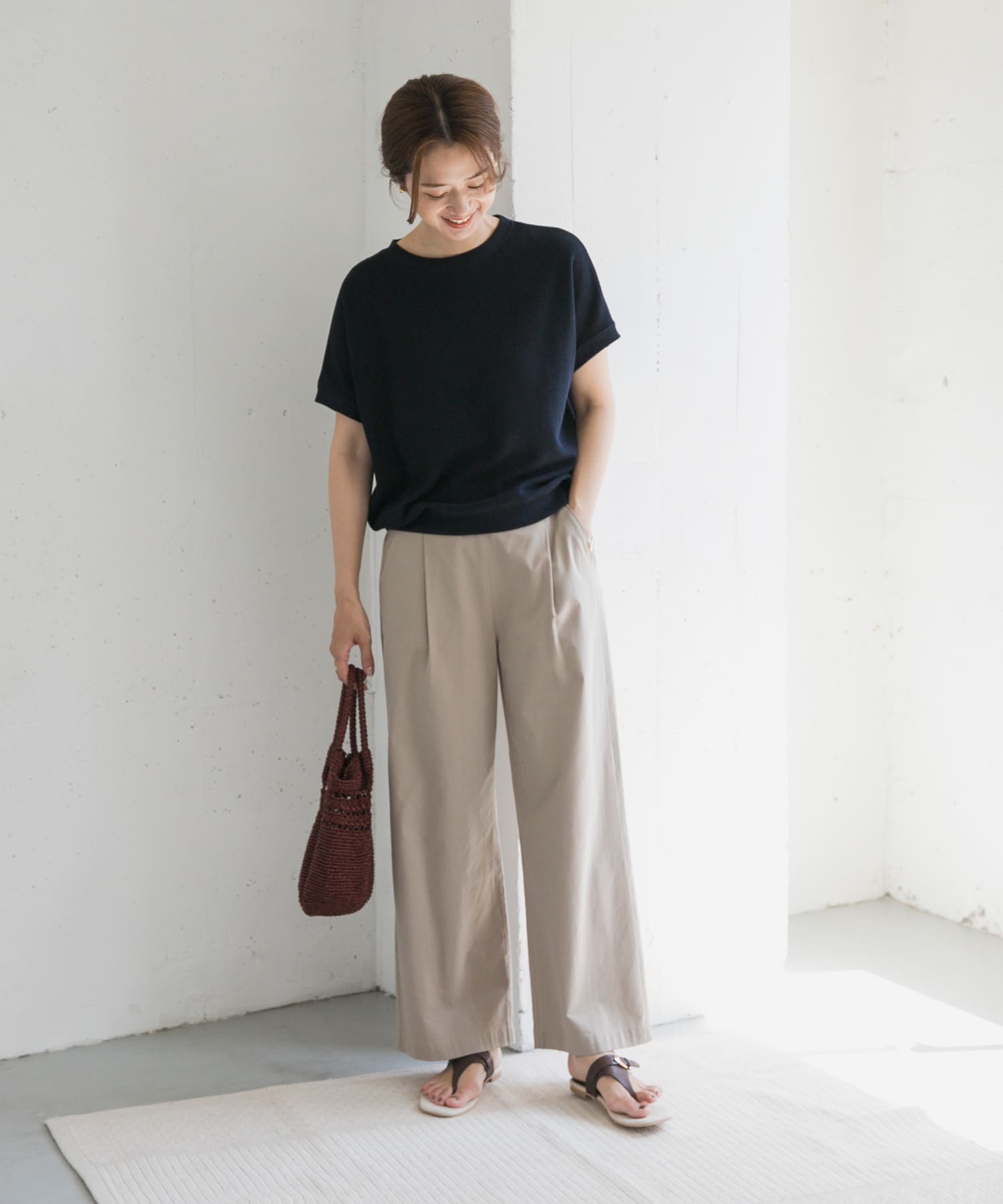 タックフライスフレンチTシャツ(M NATURAL): トップス｜URBAN RESEARCH