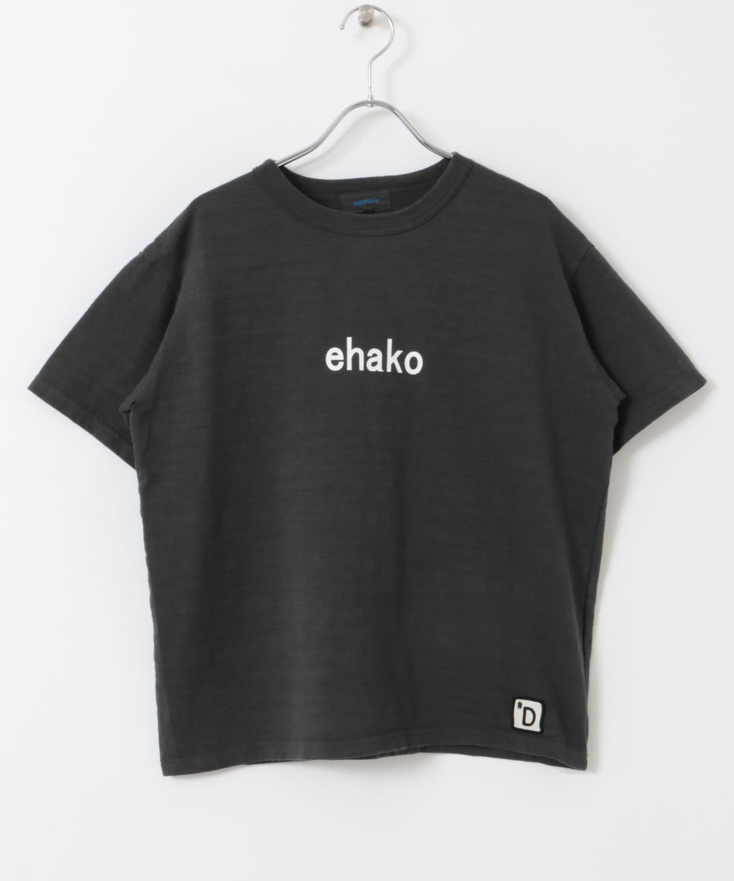 melelana 半袖T-shirts CHARCOAL one
