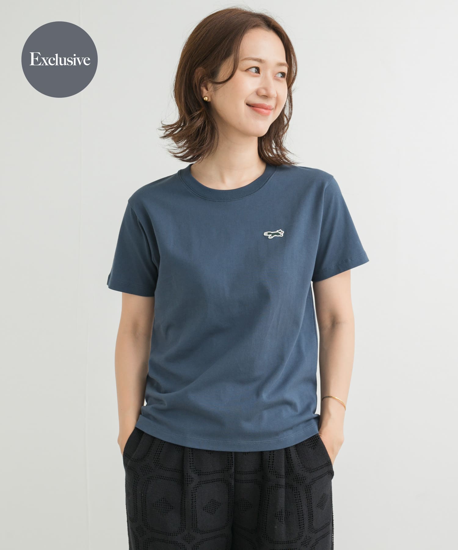 別注』PENNEYS×DOORS THE FOX SHORT-SLEEVE T-SHIRTS(M WHT×BLK