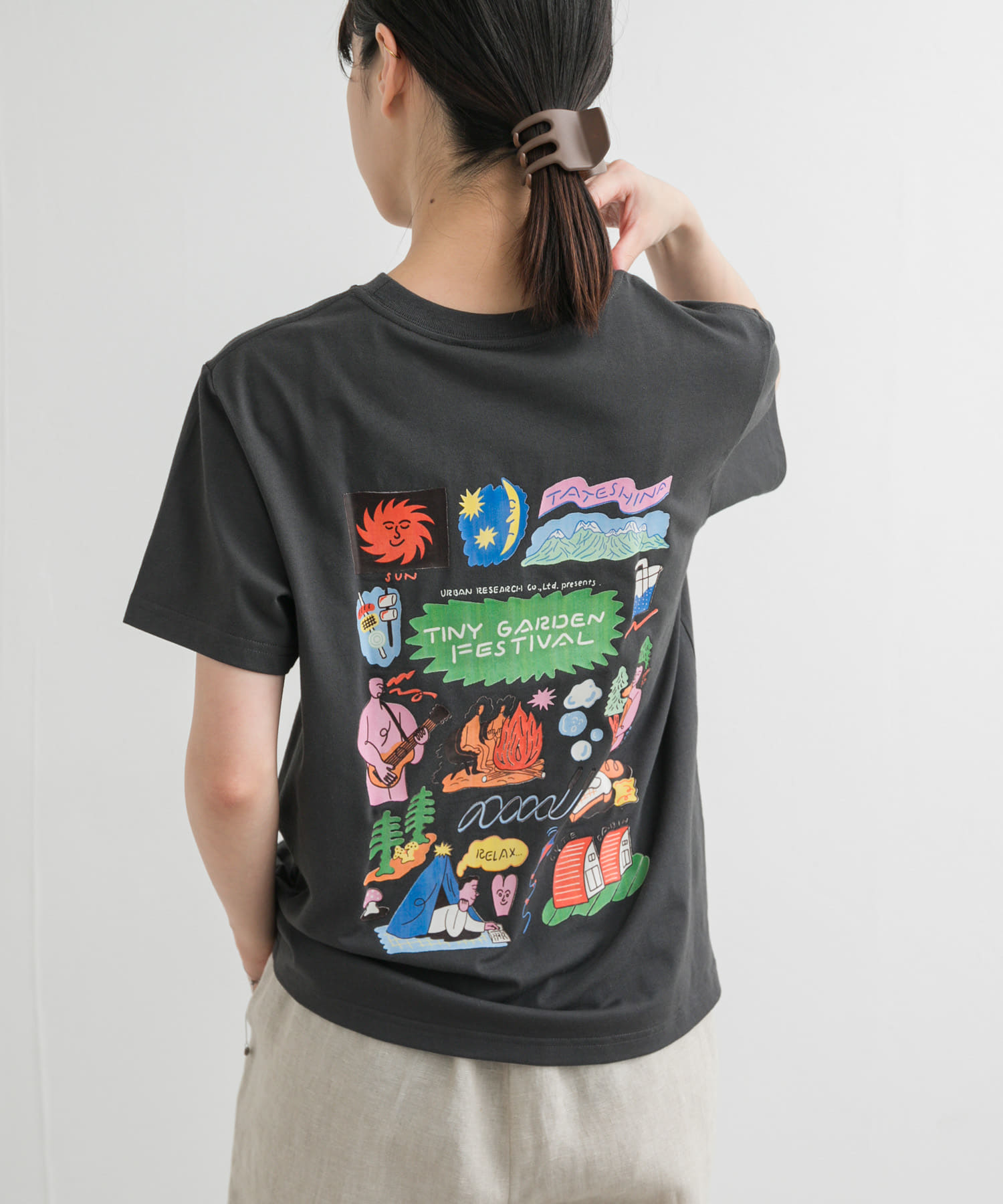 『UR TECH ひやサラクール』TINY GARDEN FESTIVAL×norahi Tee