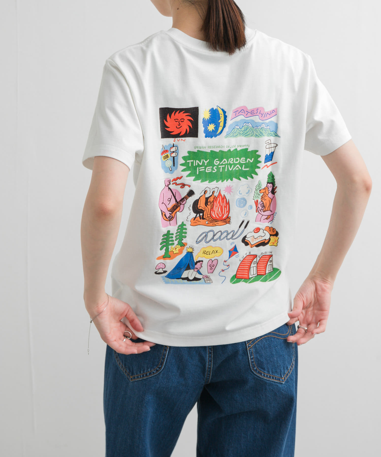 身長：161cm サイズ：one