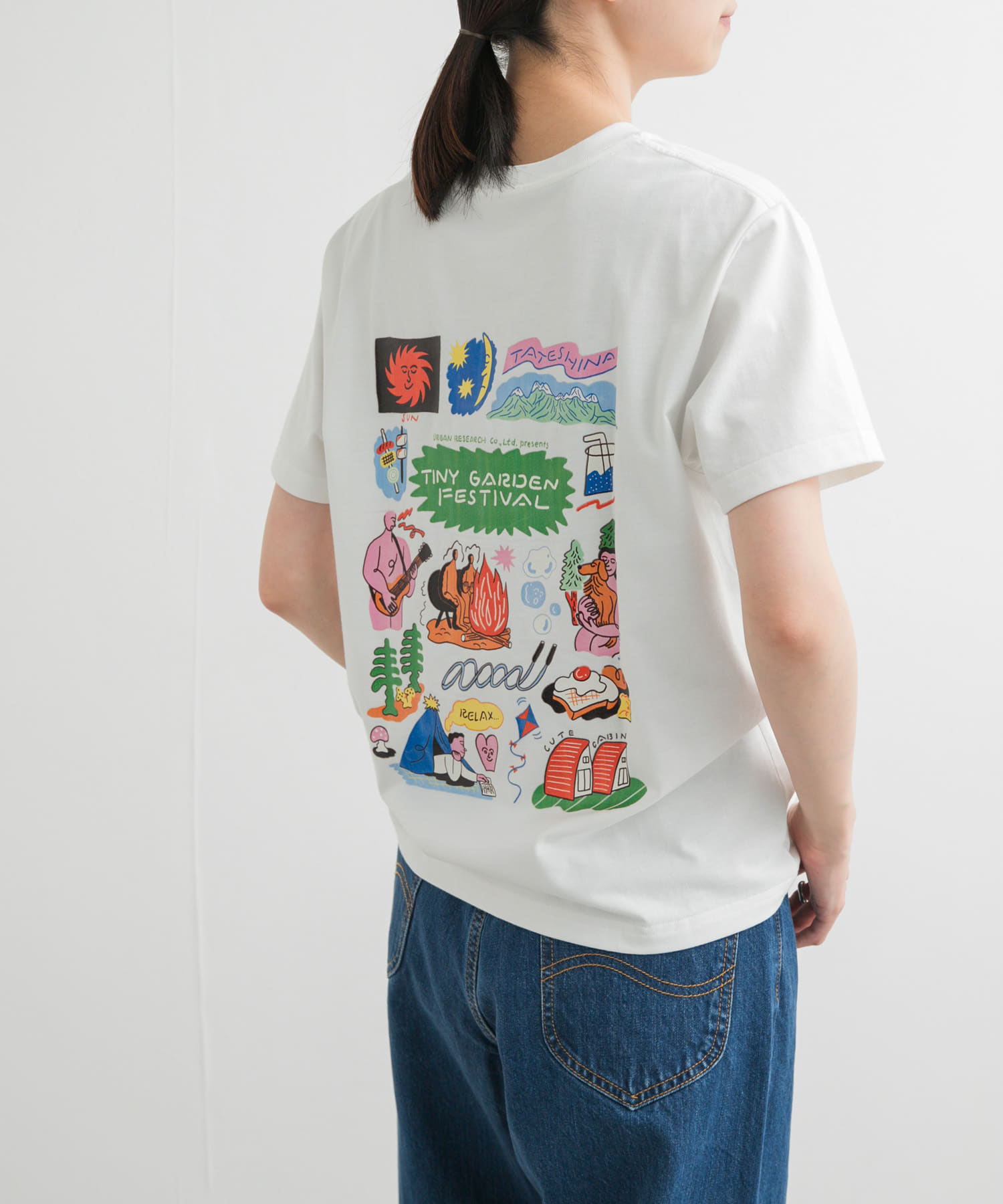 身長：161cm サイズ：one