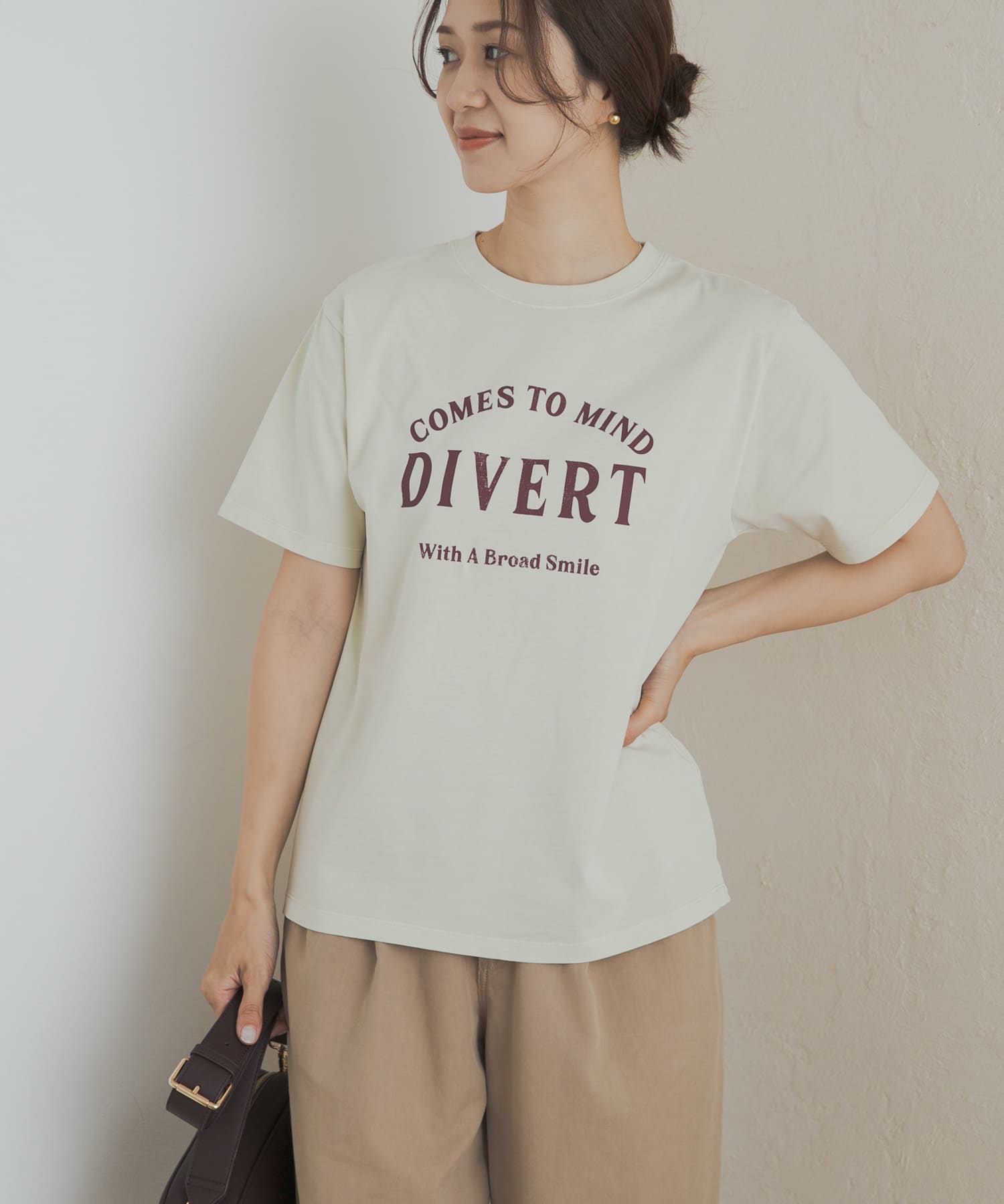 ピグメントロゴTシャツ