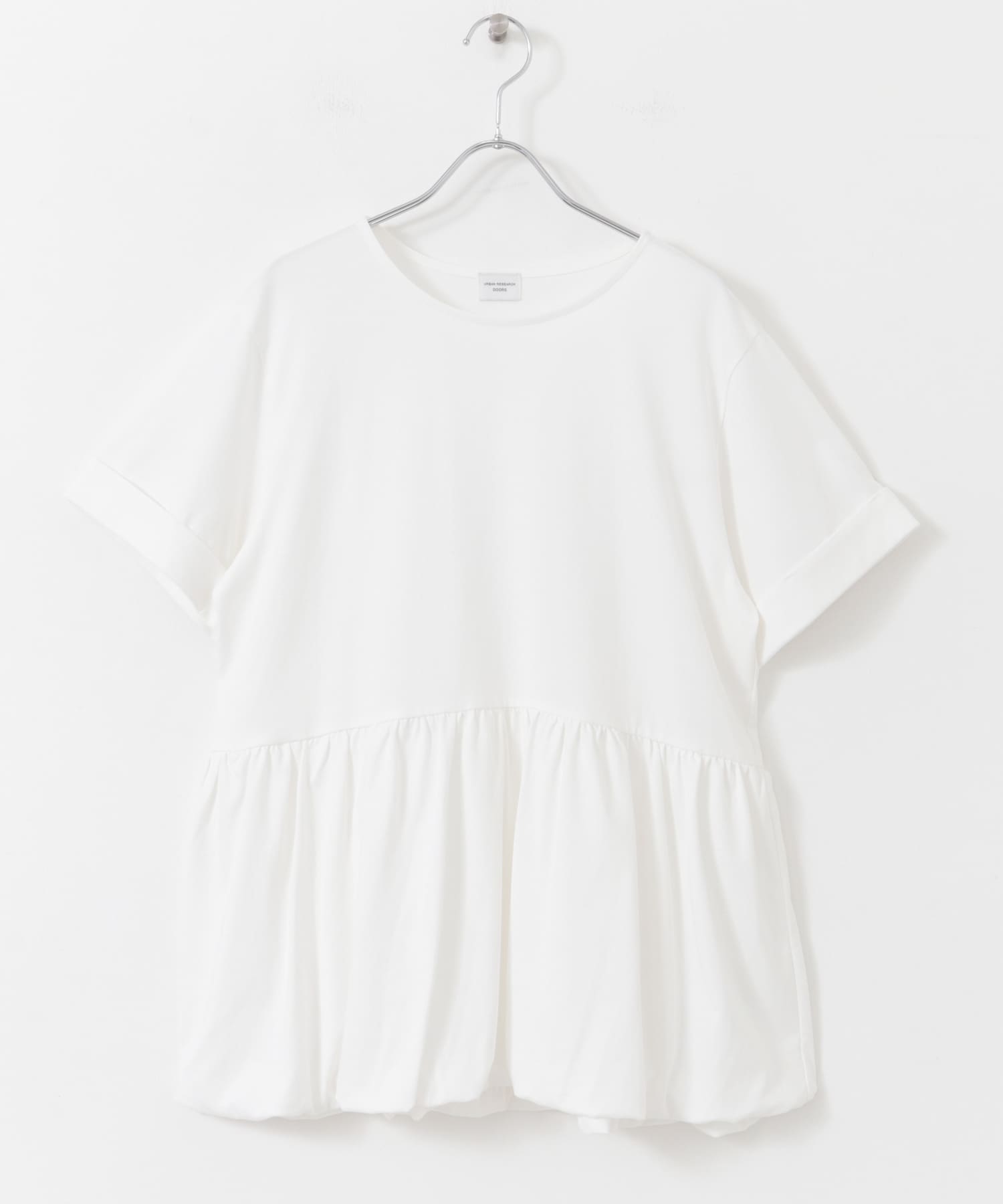 ペプラムバルーンTシャツ OFF M
