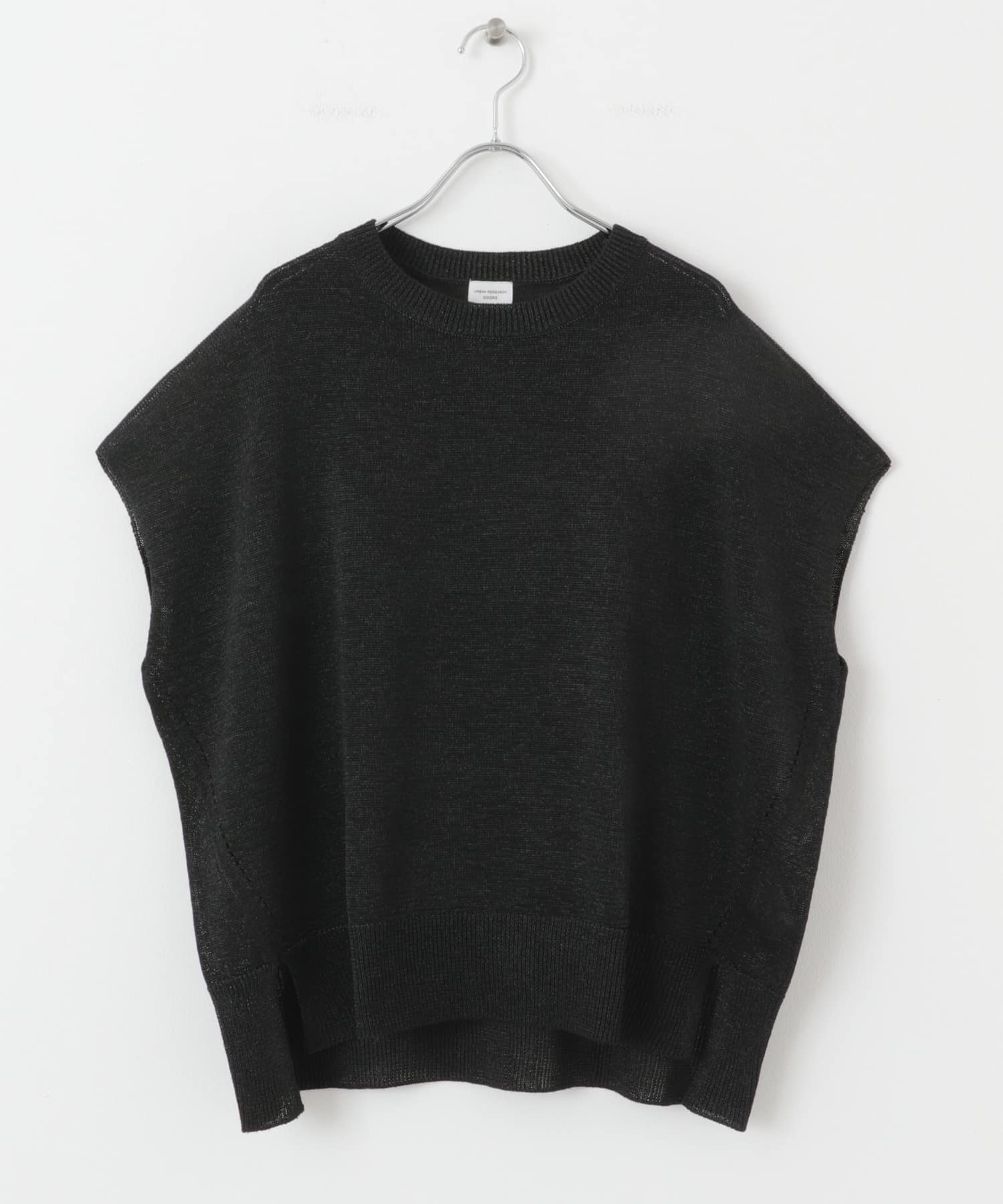 『一部WEB限定カラー』ウォッシャブルドライニット BLACK M