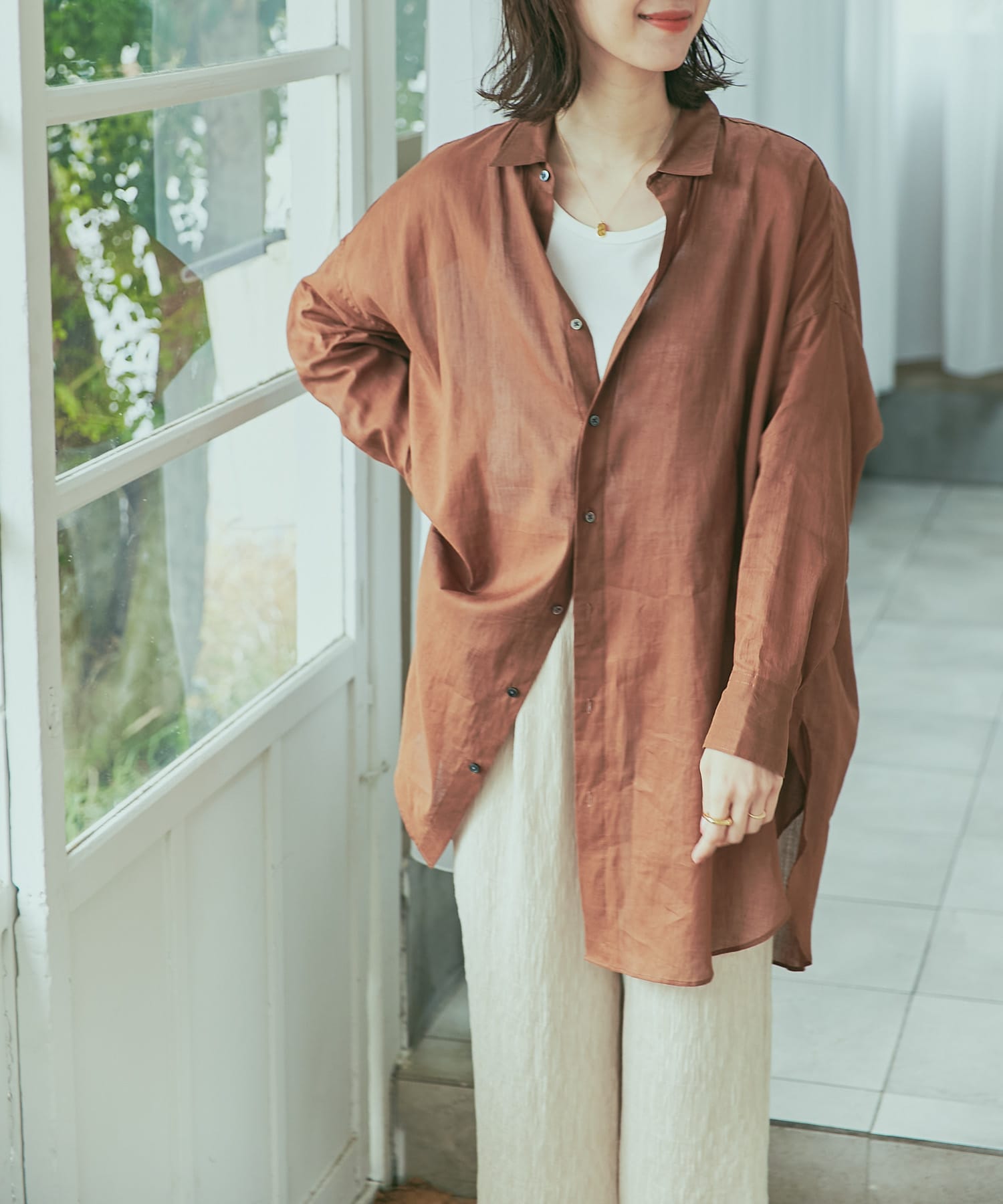 身長：168cm サイズ：M
