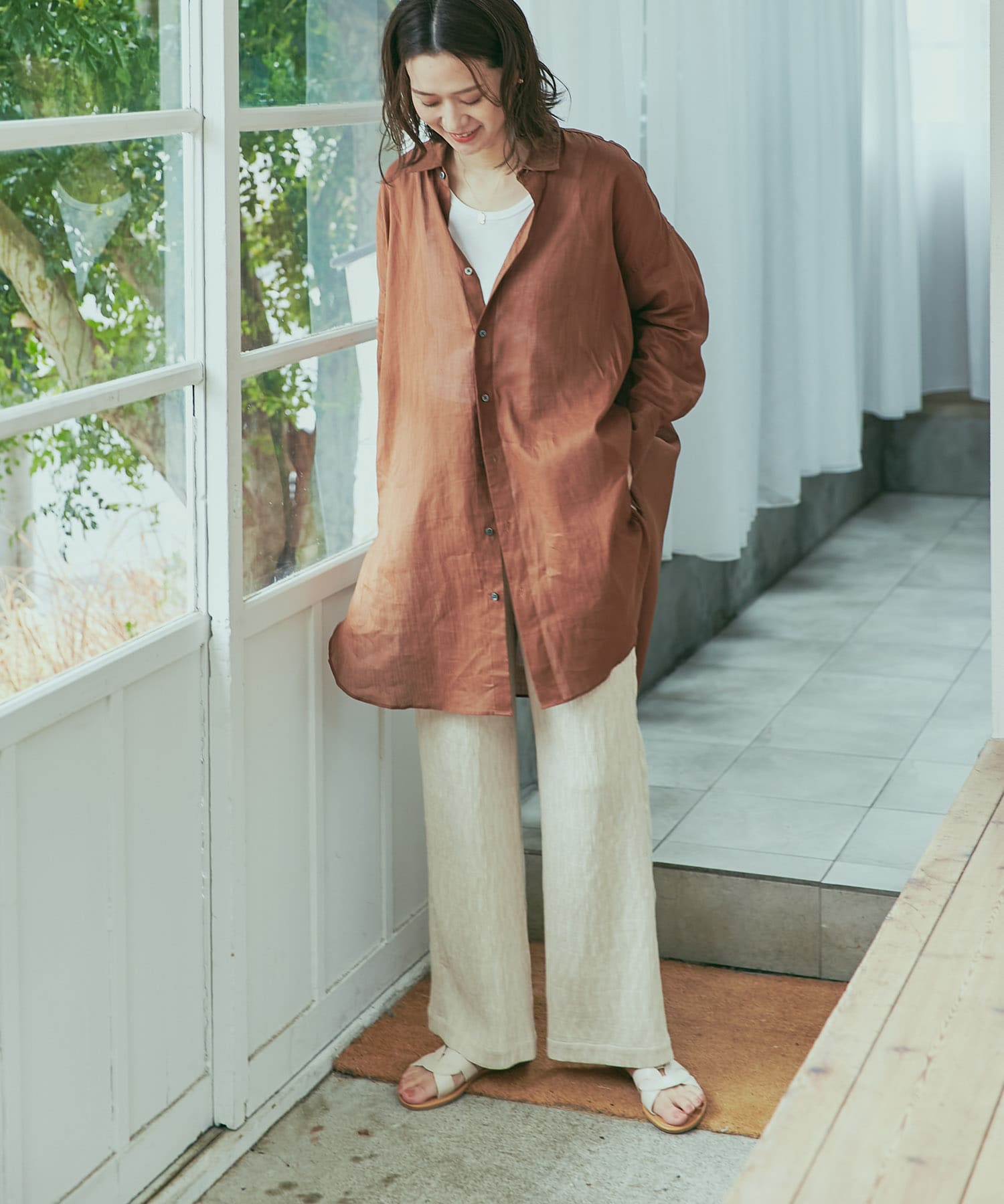 身長：168cm サイズ：M