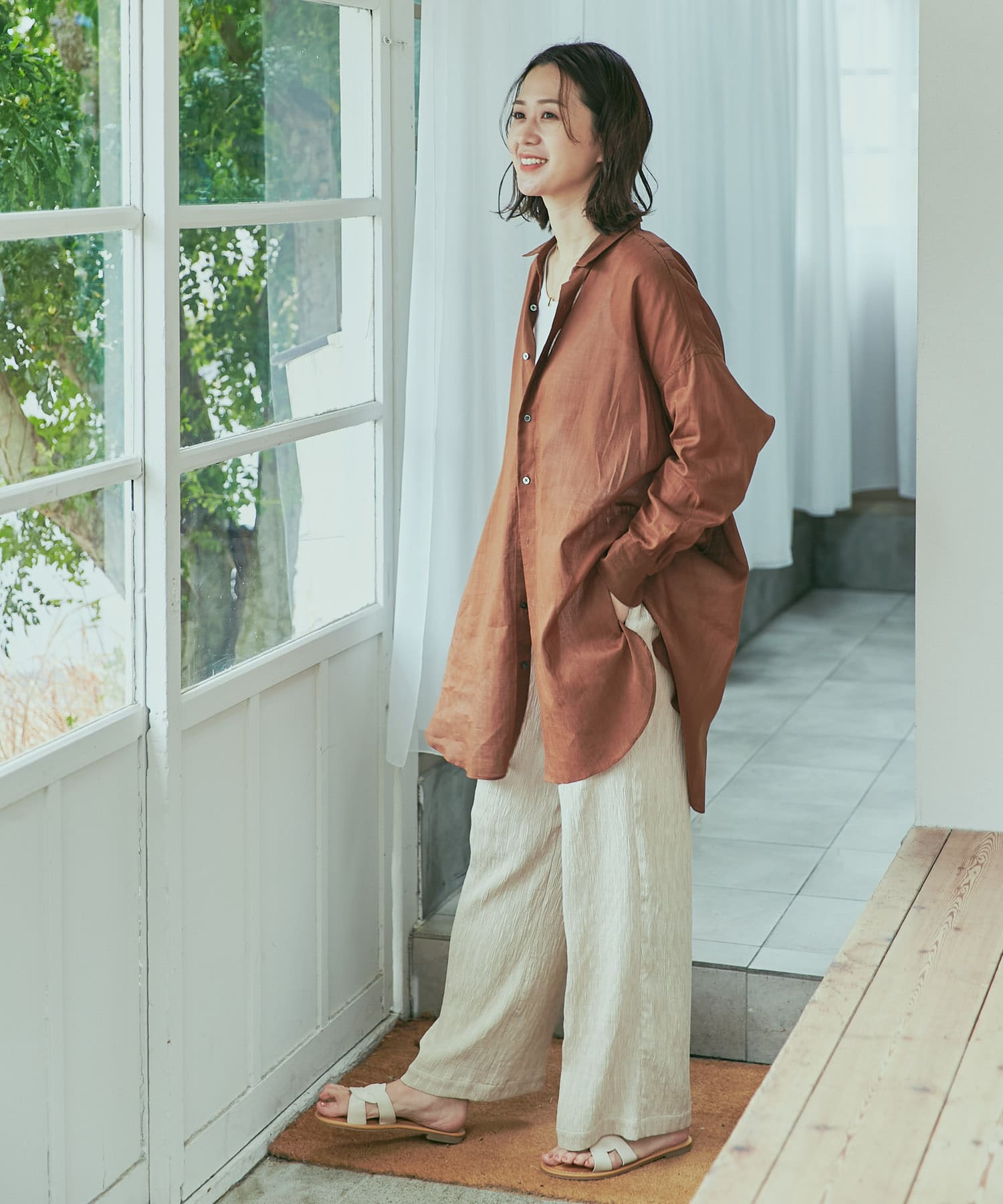身長：168cm サイズ：M