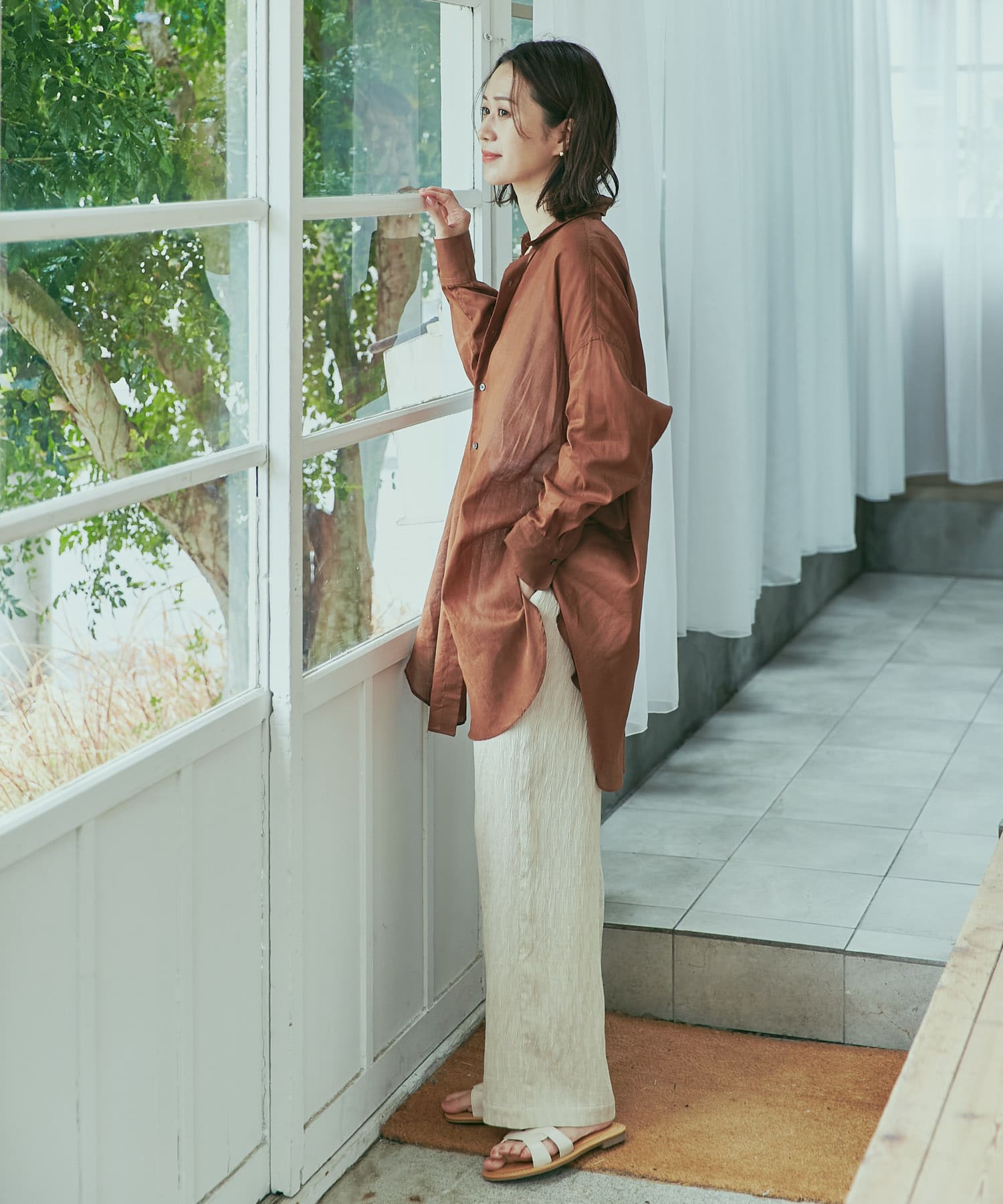 身長：168cm サイズ：M