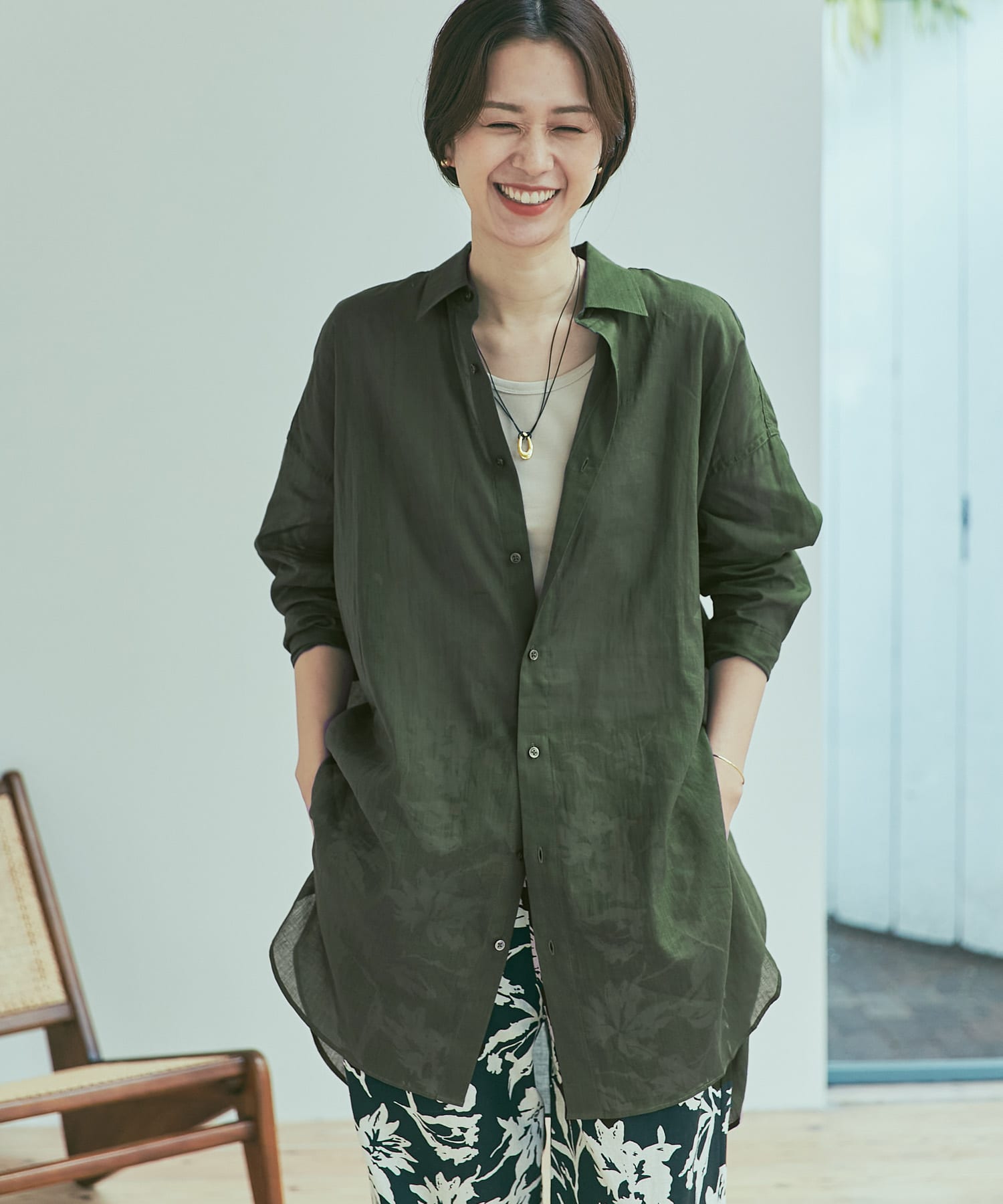 身長：168cm サイズ：M