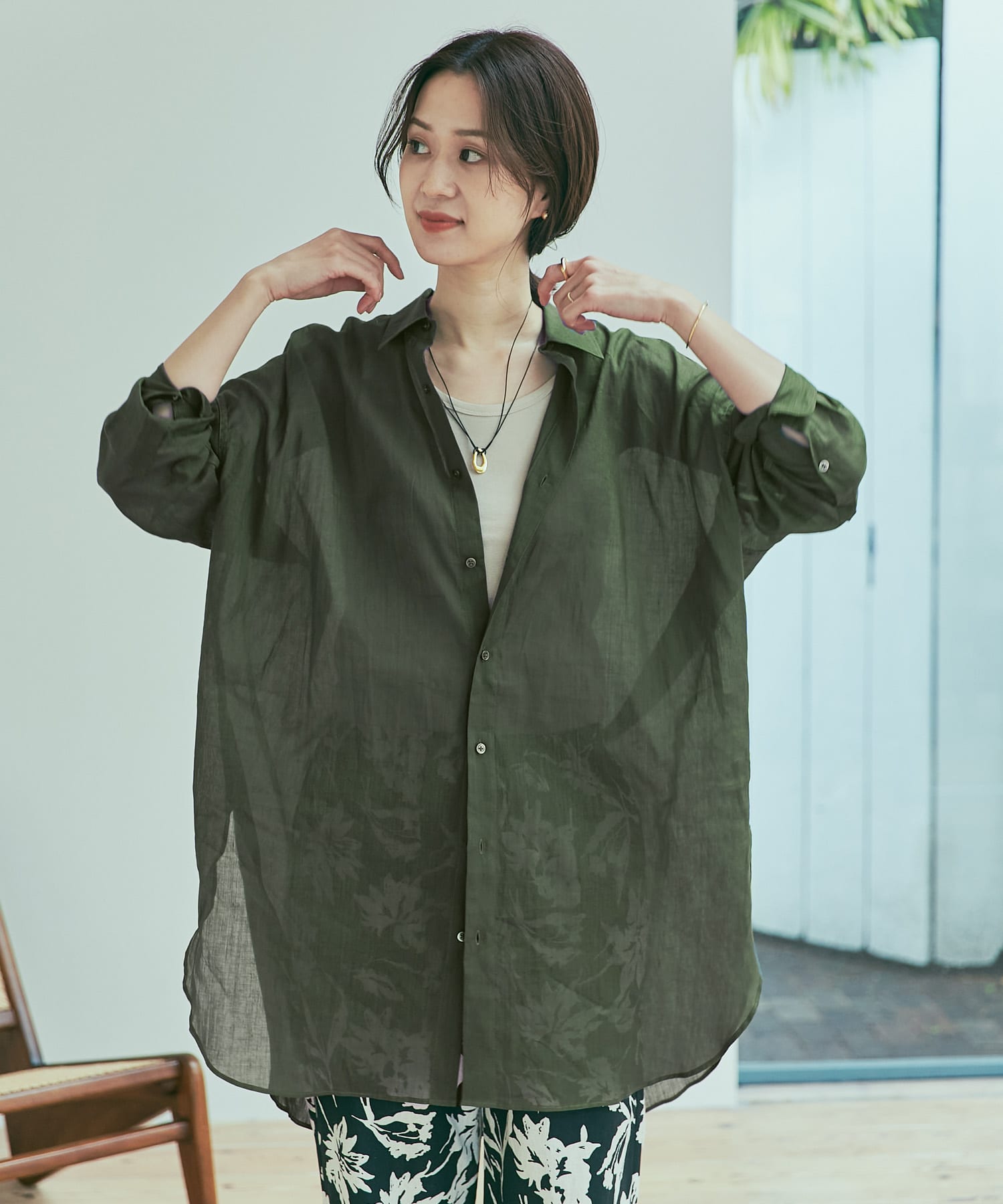 身長：168cm サイズ：M
