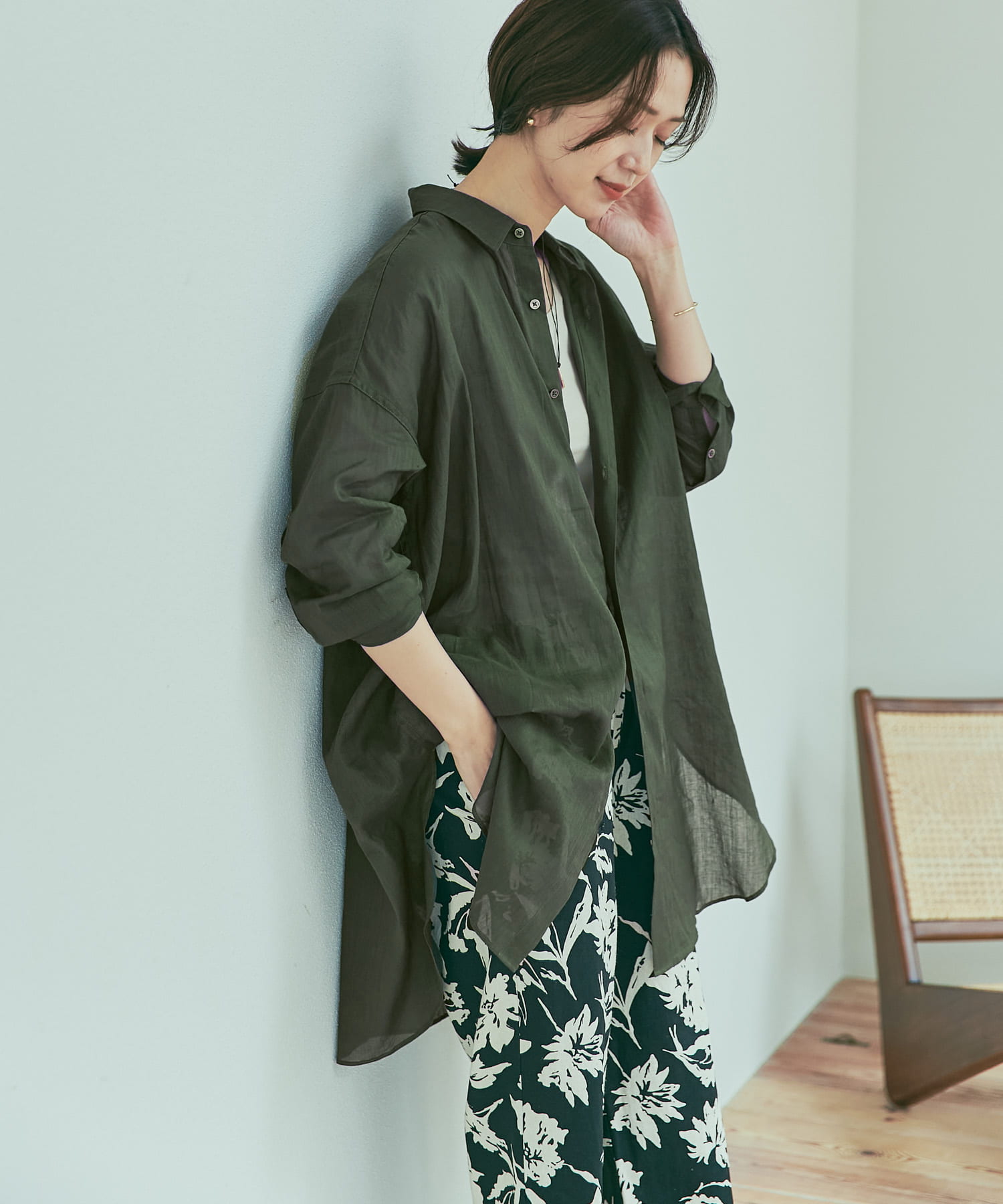 身長：168cm サイズ：M