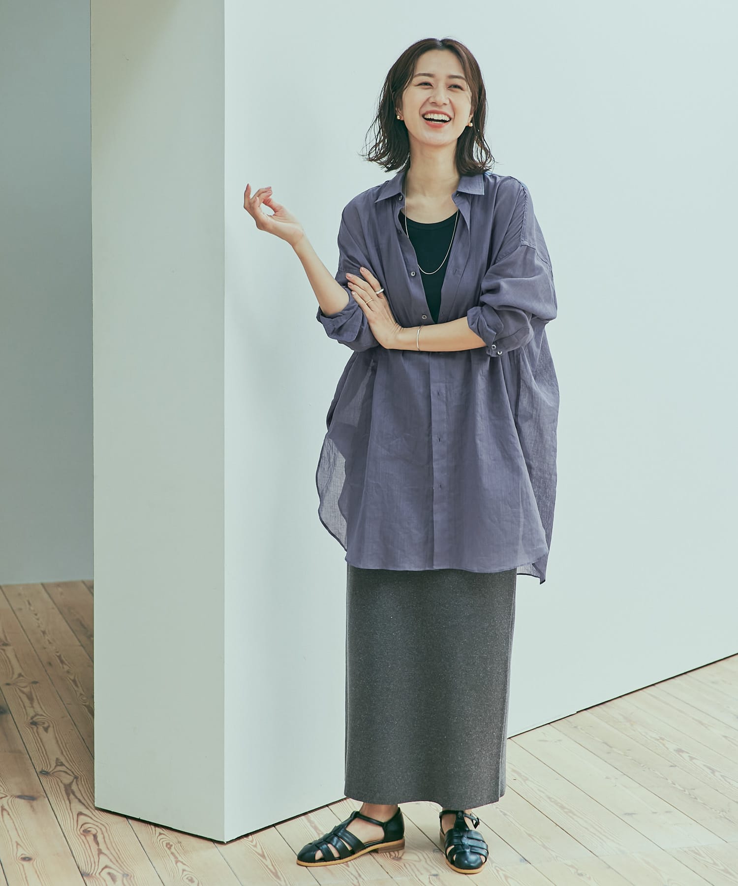身長：168cm サイズ：M