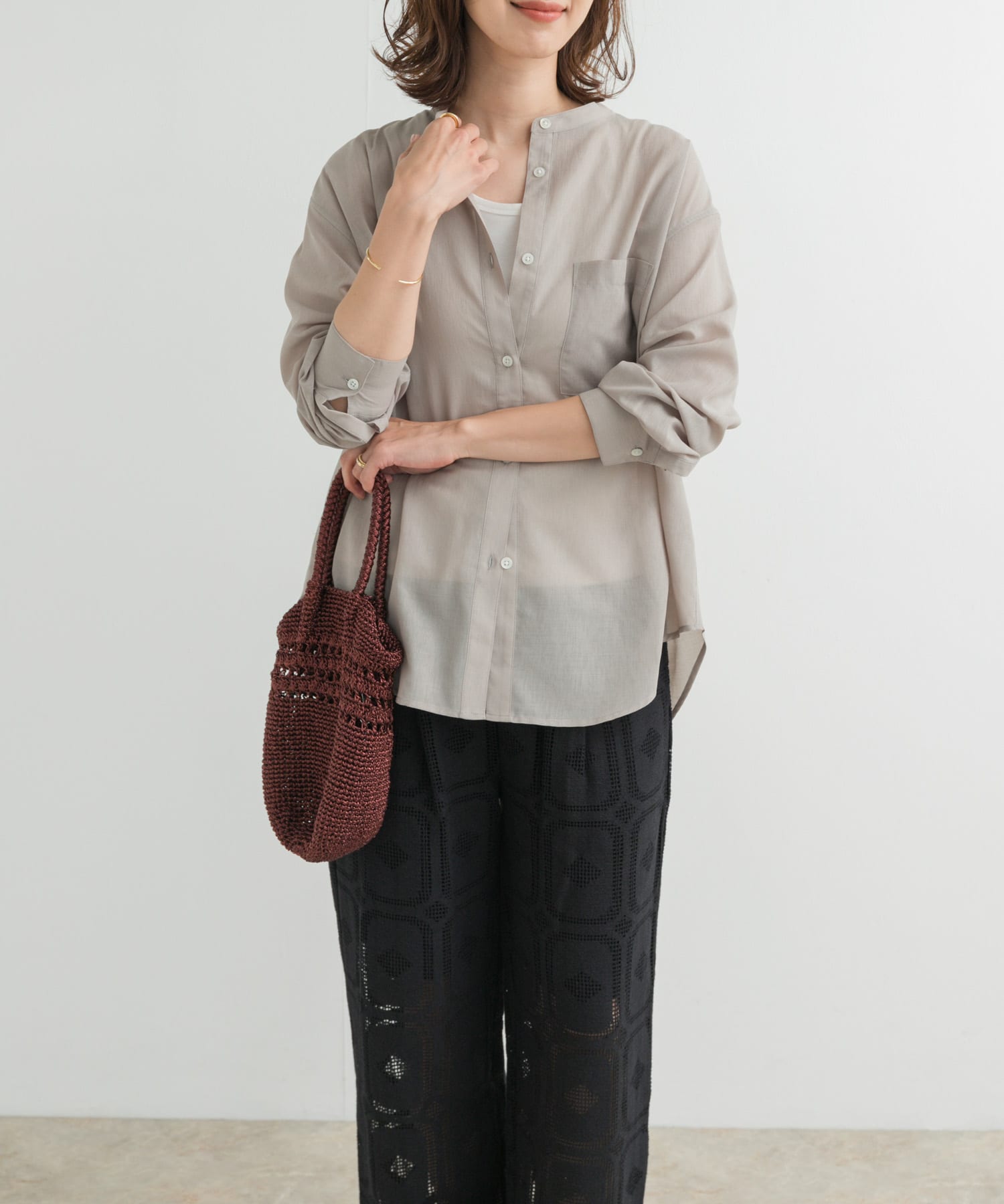 身長：168cm サイズ：M