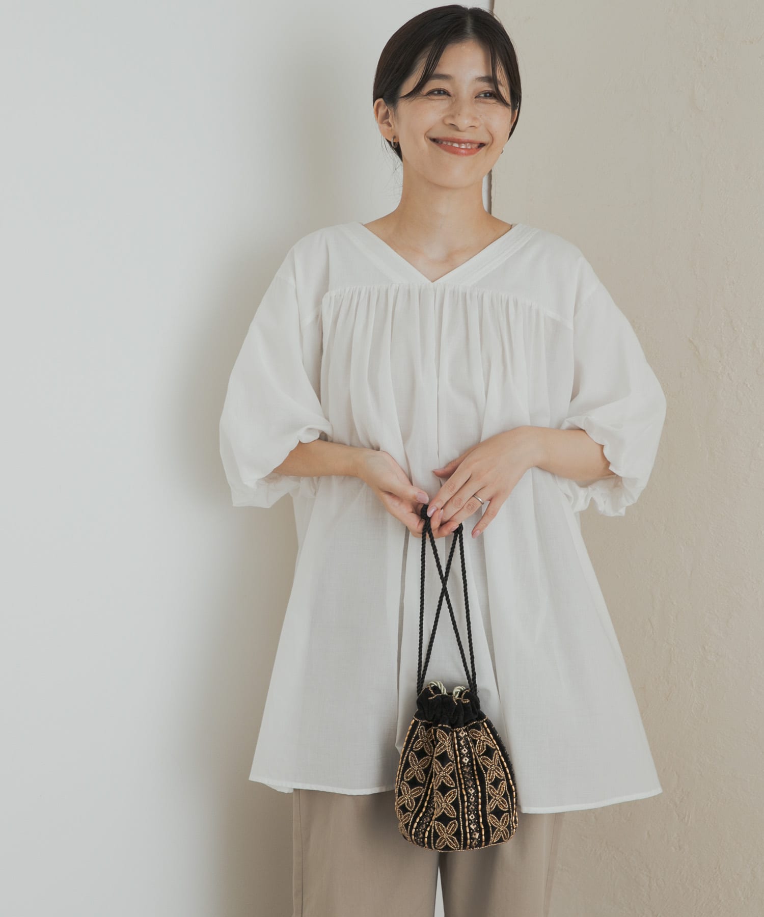 身長：162cm サイズ：M